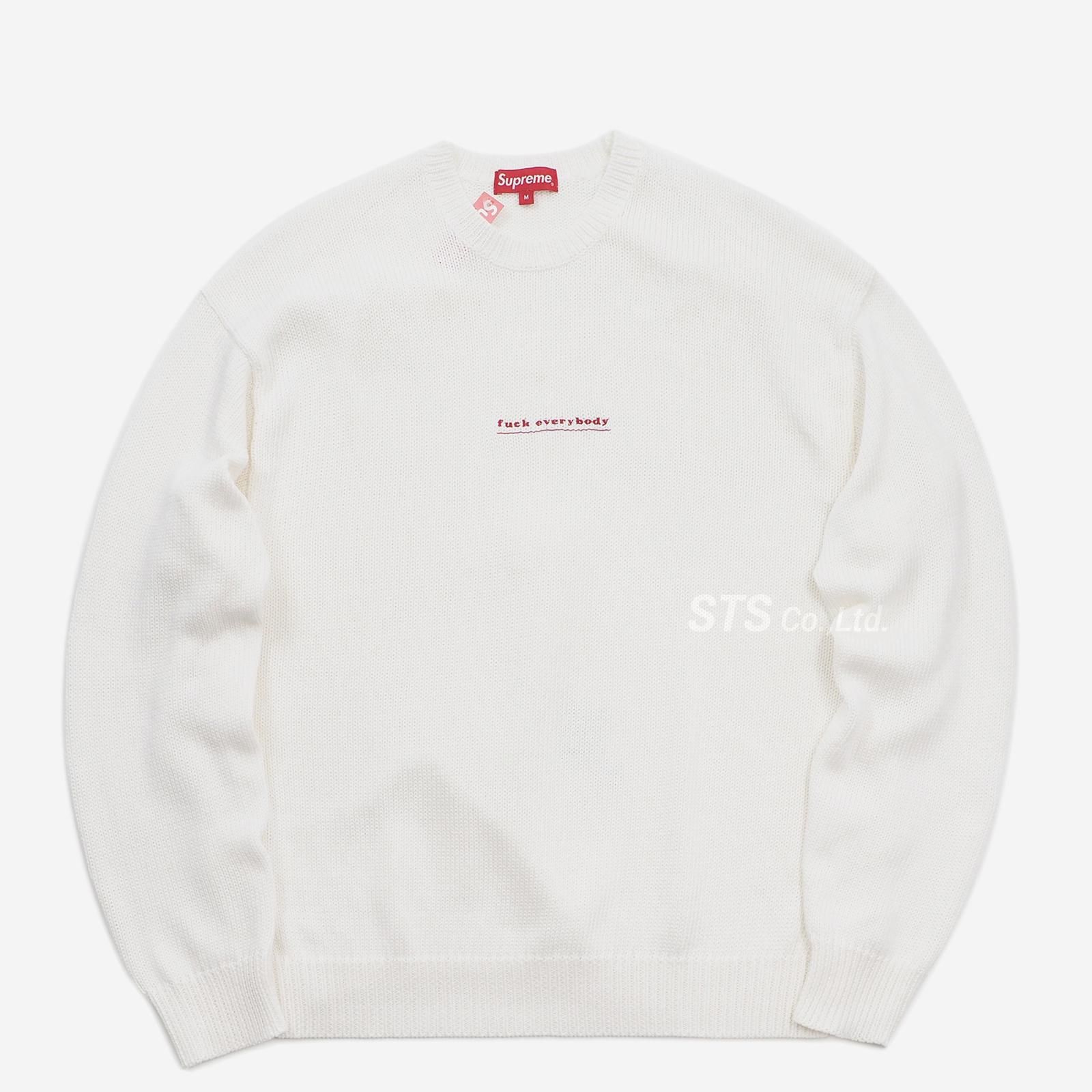 Supreme - Fuck Everybody Sweater - UG.SHAFT