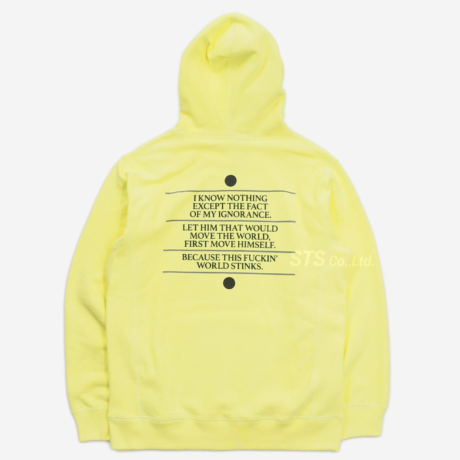Supreme - Know Thyself Hooded Sweatshirt - UG.SHAFT