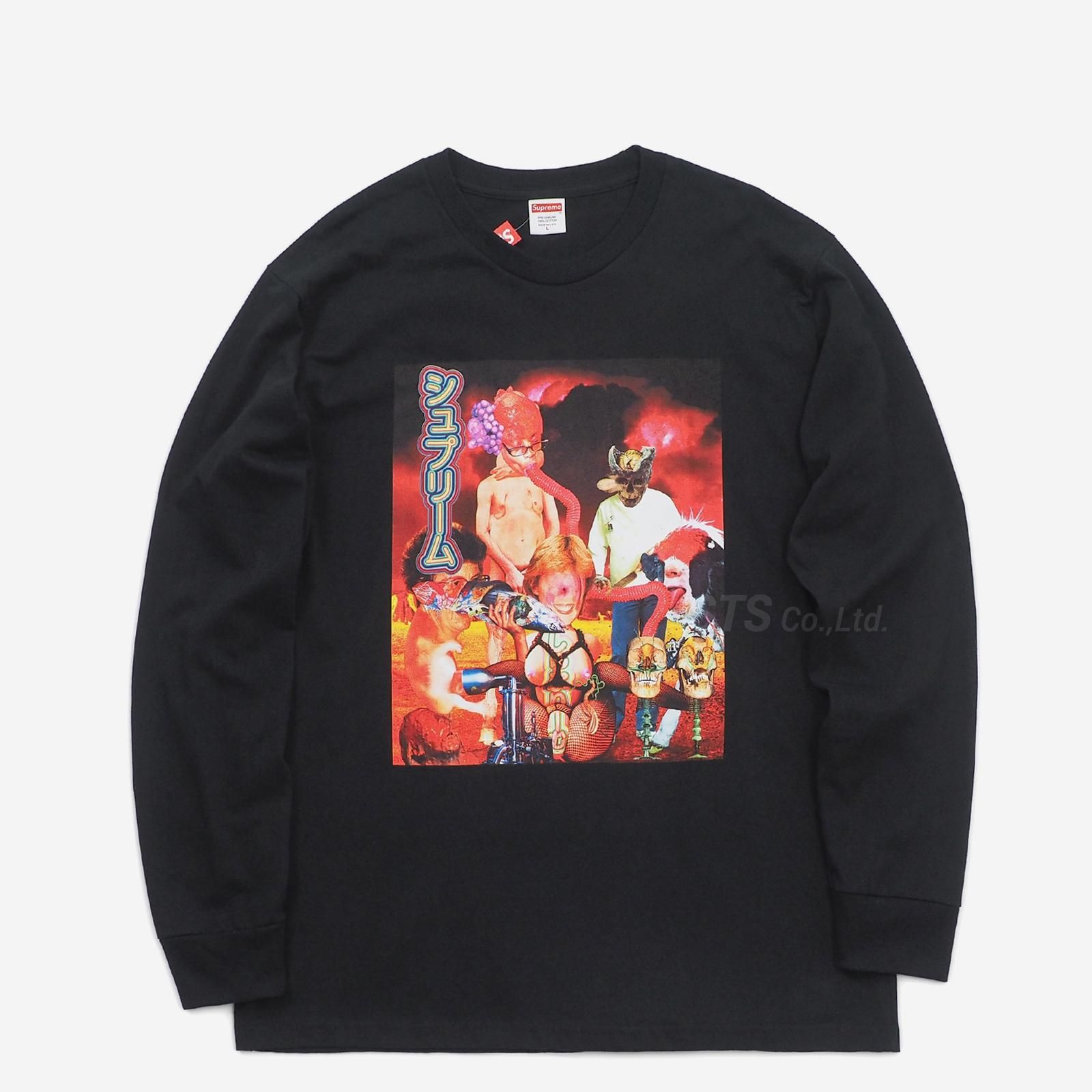 Supreme ANTI HERO L/S TEE ブラック se841