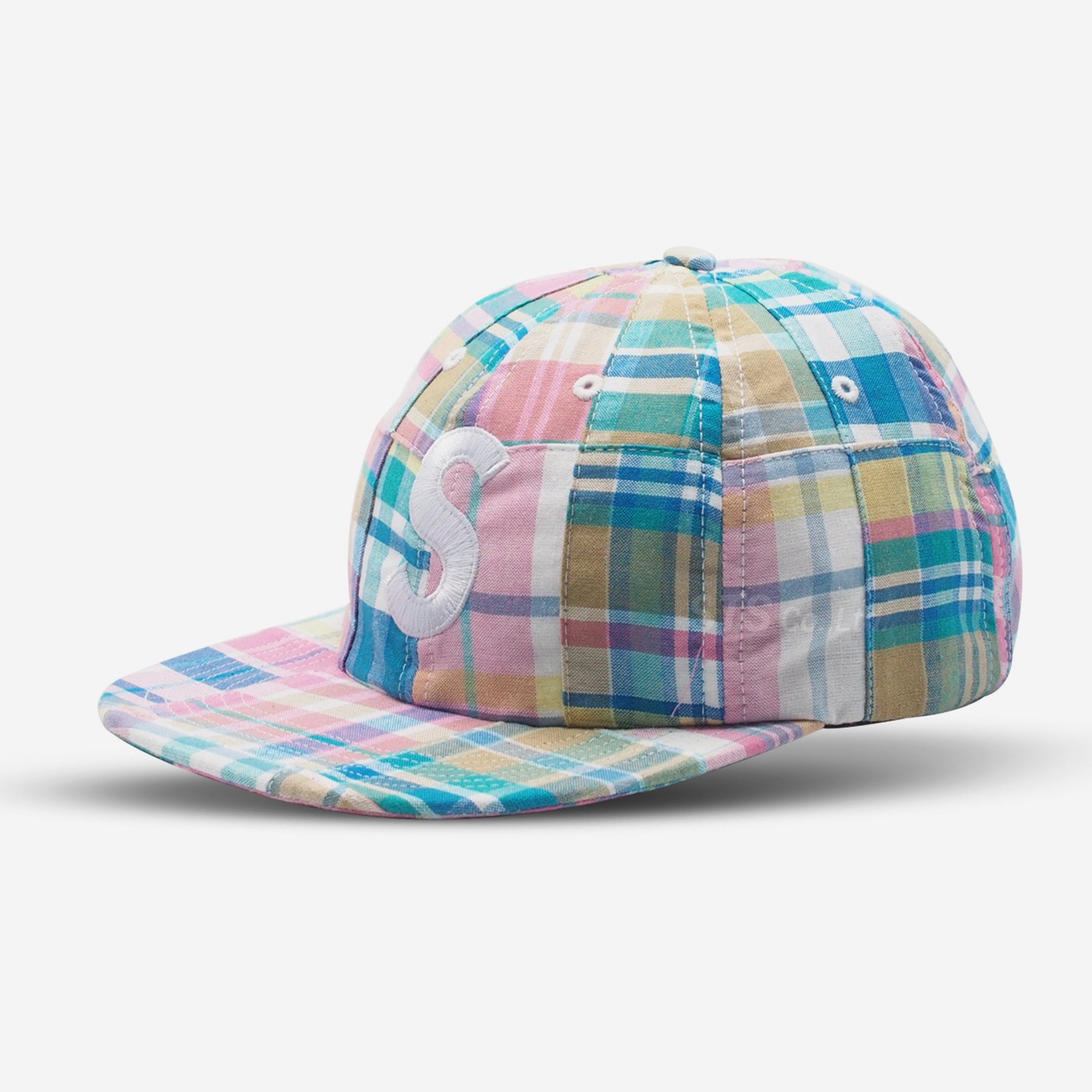 Supreme - Patchwork Madras S Logo 6-Panel - UG.SHAFT