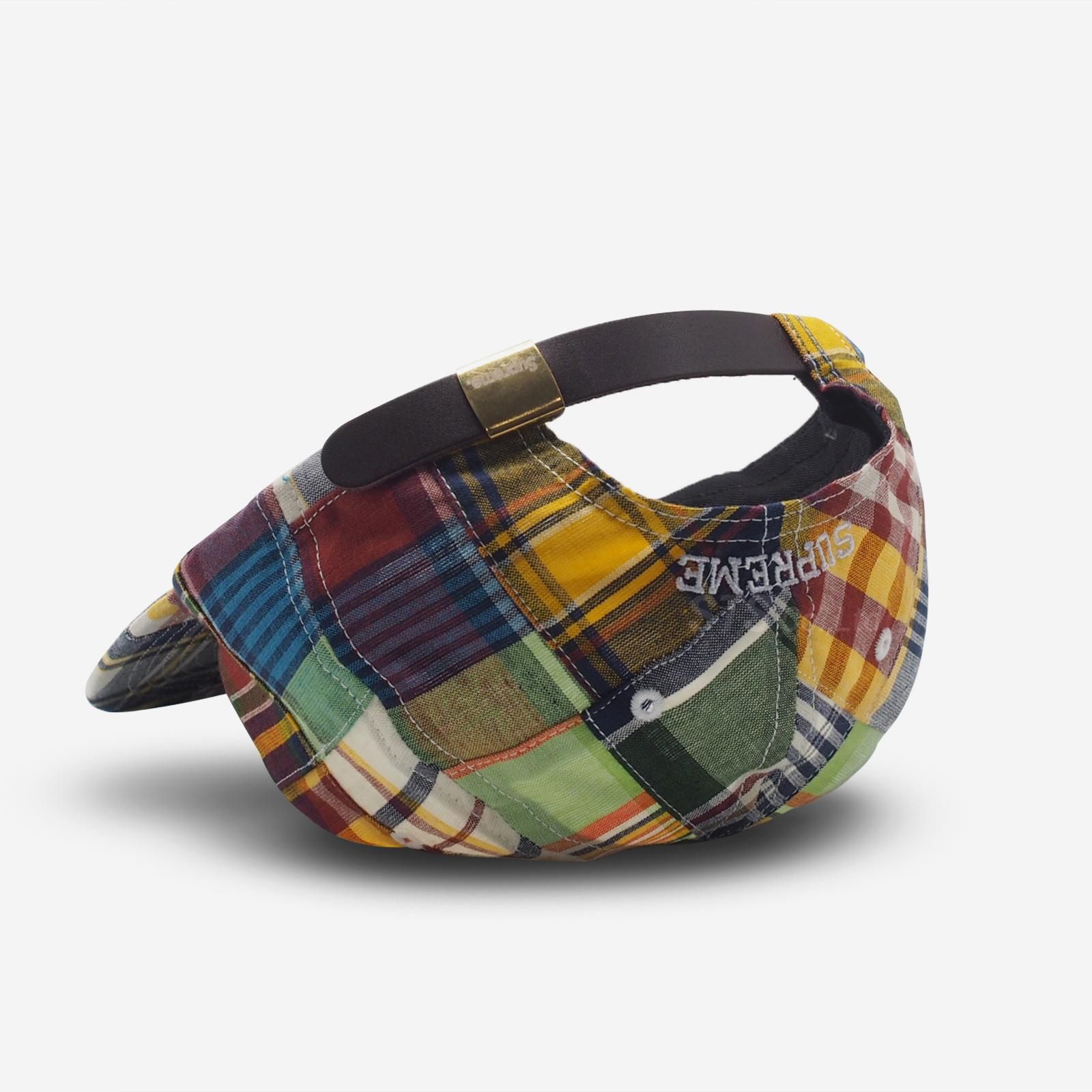 Supreme - Patchwork Madras S Logo 6-Panel - UG.SHAFT