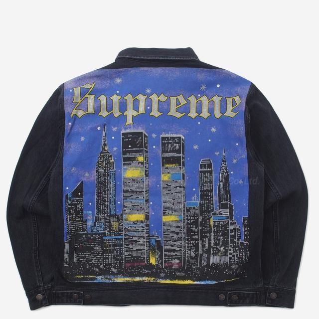 Supreme - New York Painted Trucker Jacket