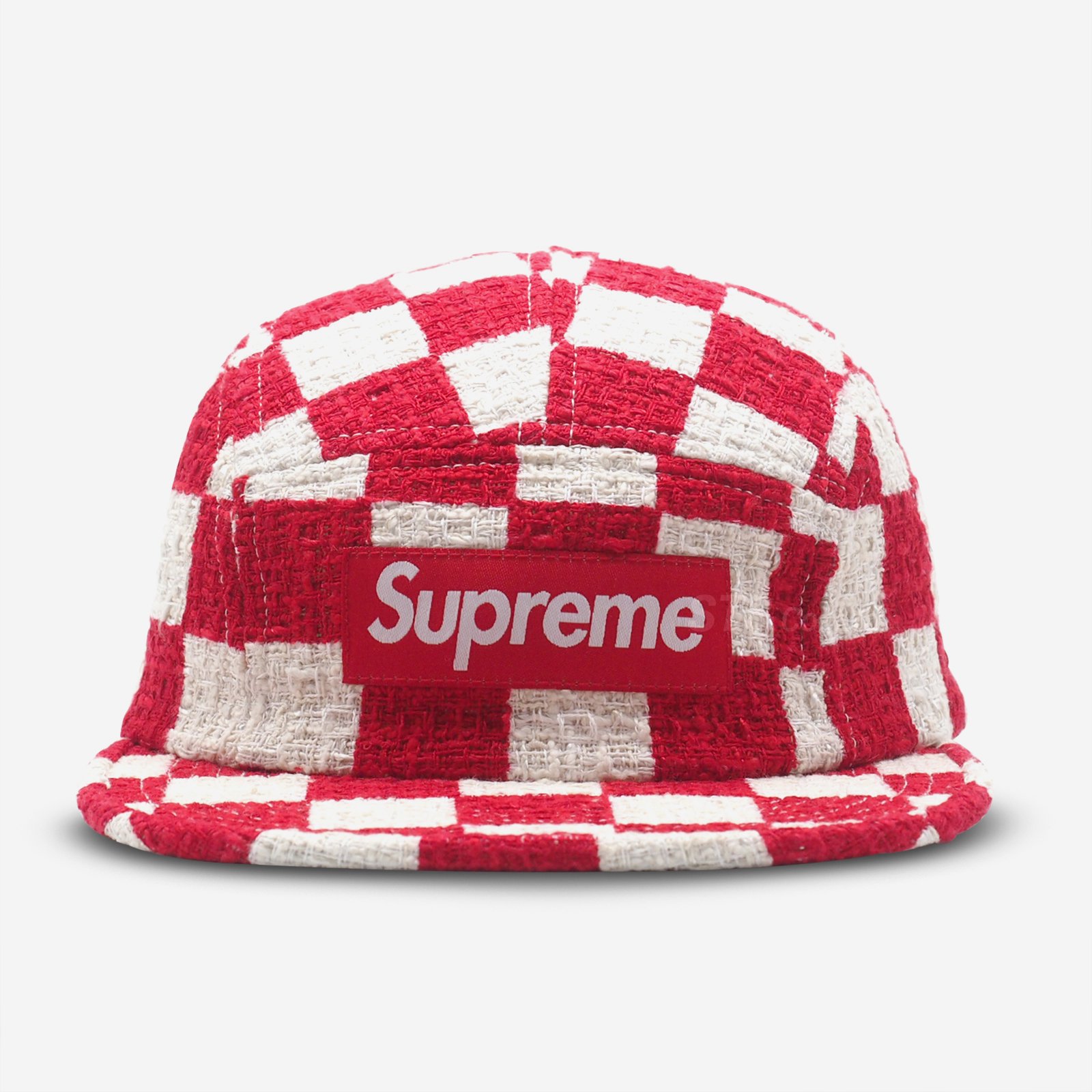 Supreme - Checkerboard Boucle Camp Cap - UG.SHAFT