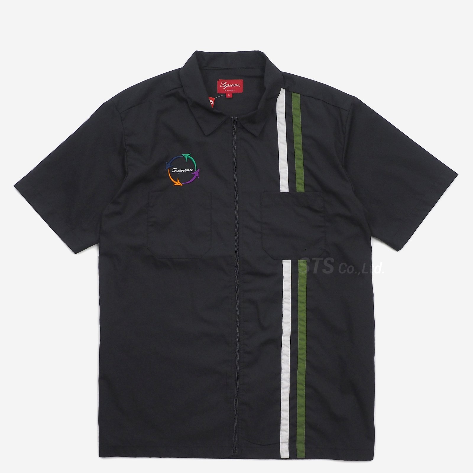 Supreme - Zip Up S/S Work Shirt - UG.SHAFT