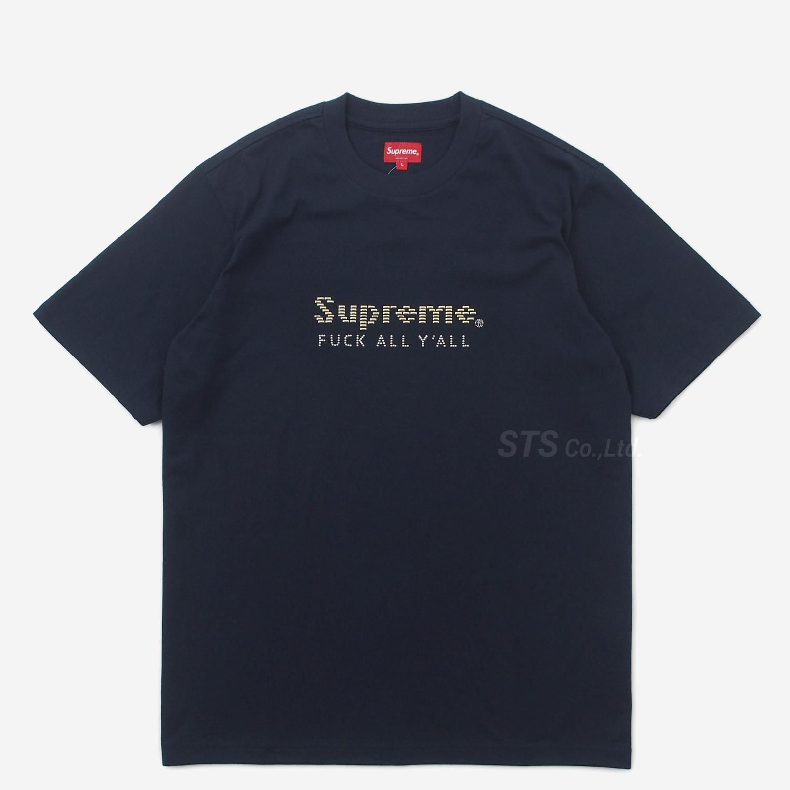 supreme gold bars tee XL black ステッカーつき