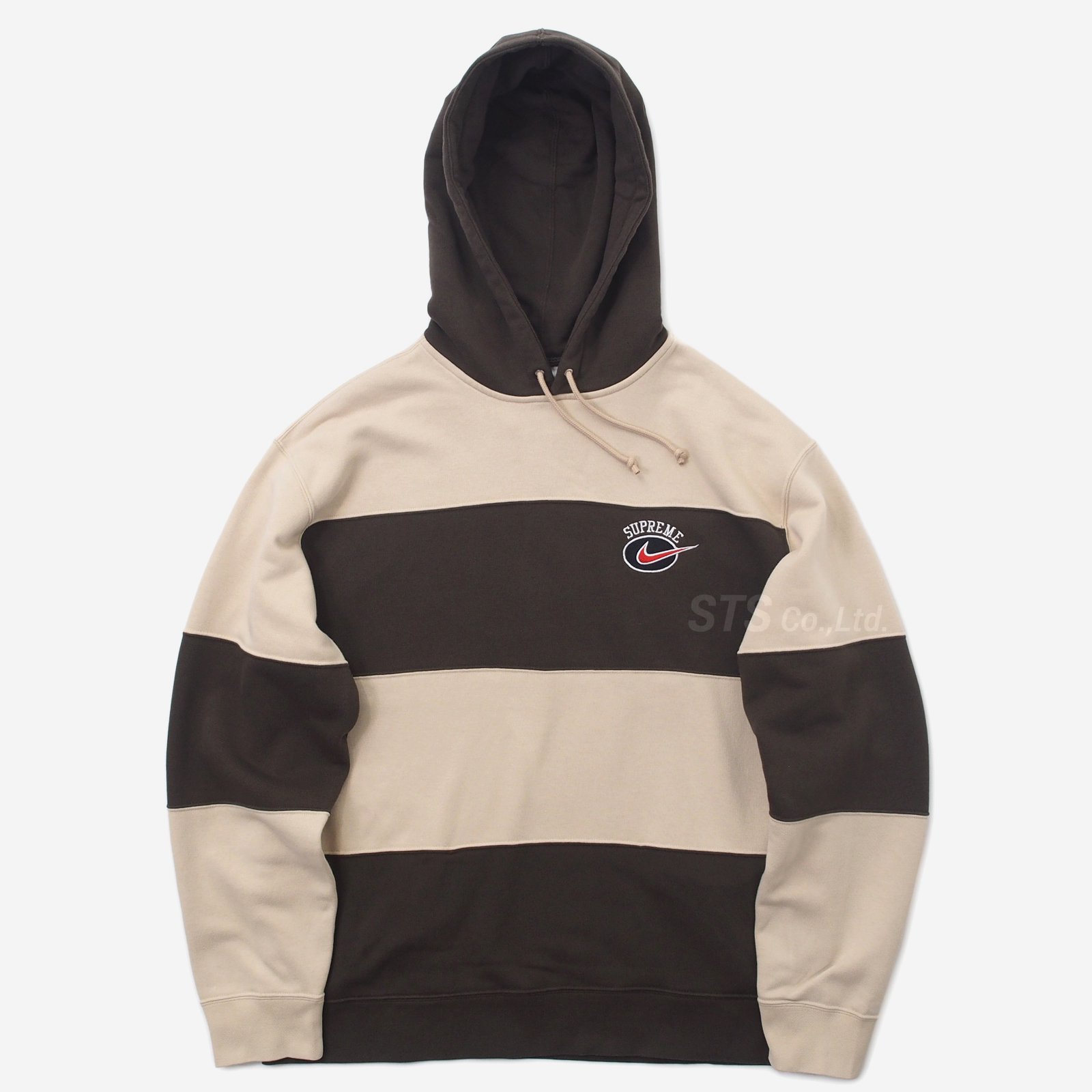Supreme/Nike Stripe Hooded Sweatshirt - UG.SHAFT