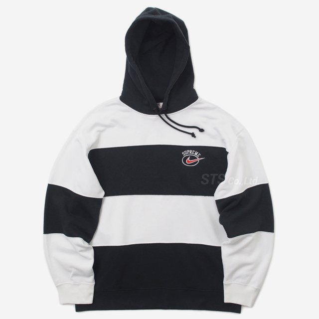 Supreme/Nike Stripe Hooded Sweatshirt