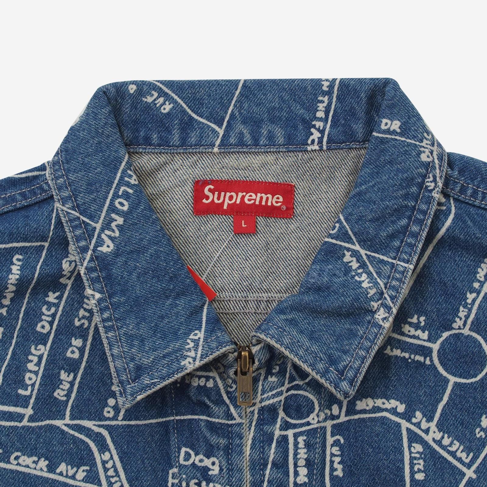 最安値挑戦！】【最安値挑戦！】新品 タグ付 SUPREME 19SS Gonz Map