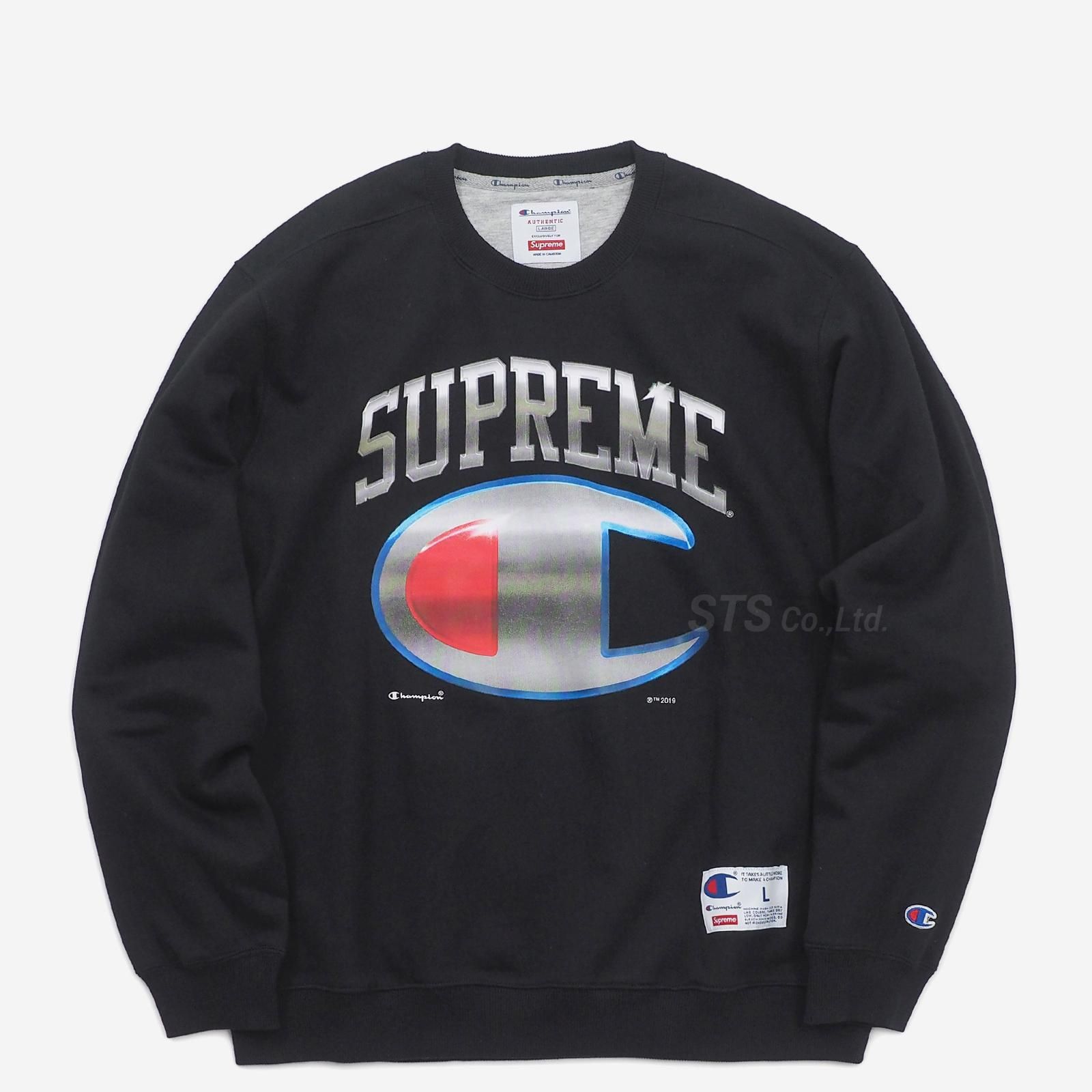 Supreme - Champion Chrome Crewneck - UG.SHAFT