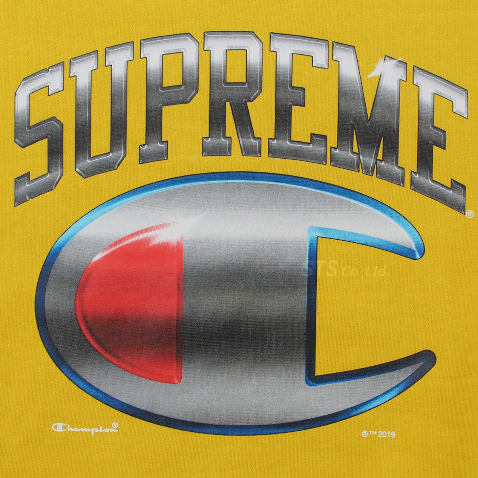 Supreme champion hotsell chrome crewneck