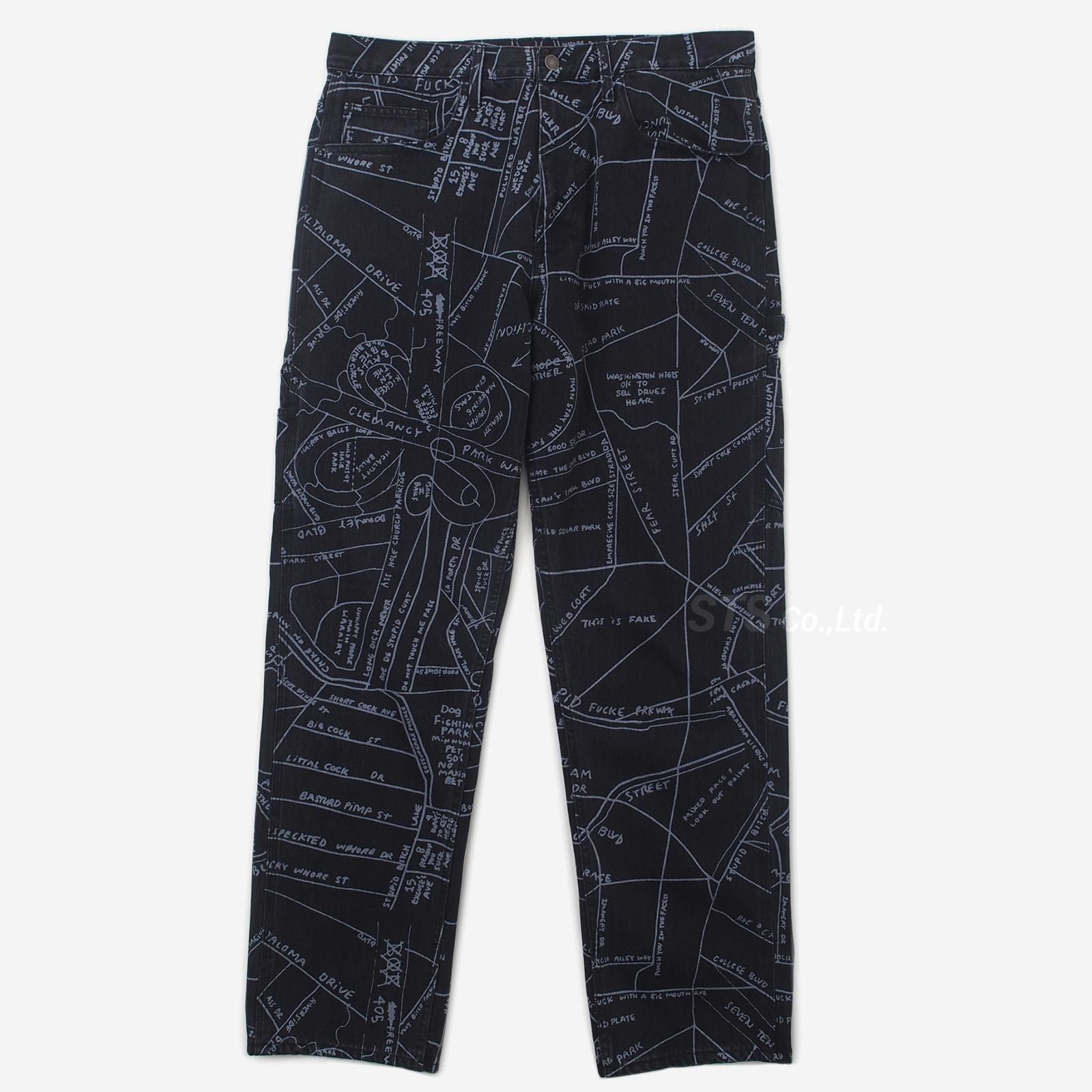 supreme denim pants