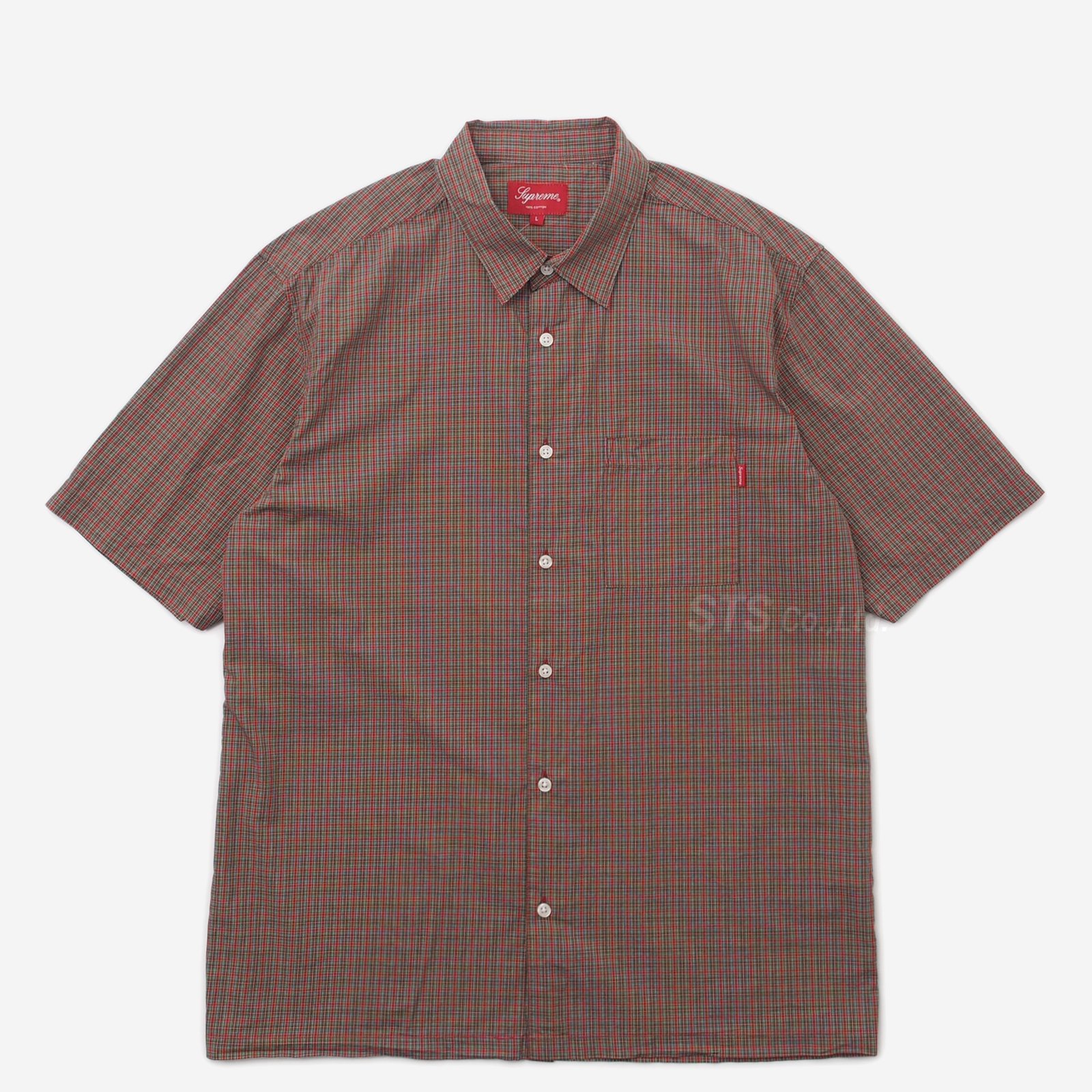 Supreme - Plaid S/S Shirt - UG.SHAFT