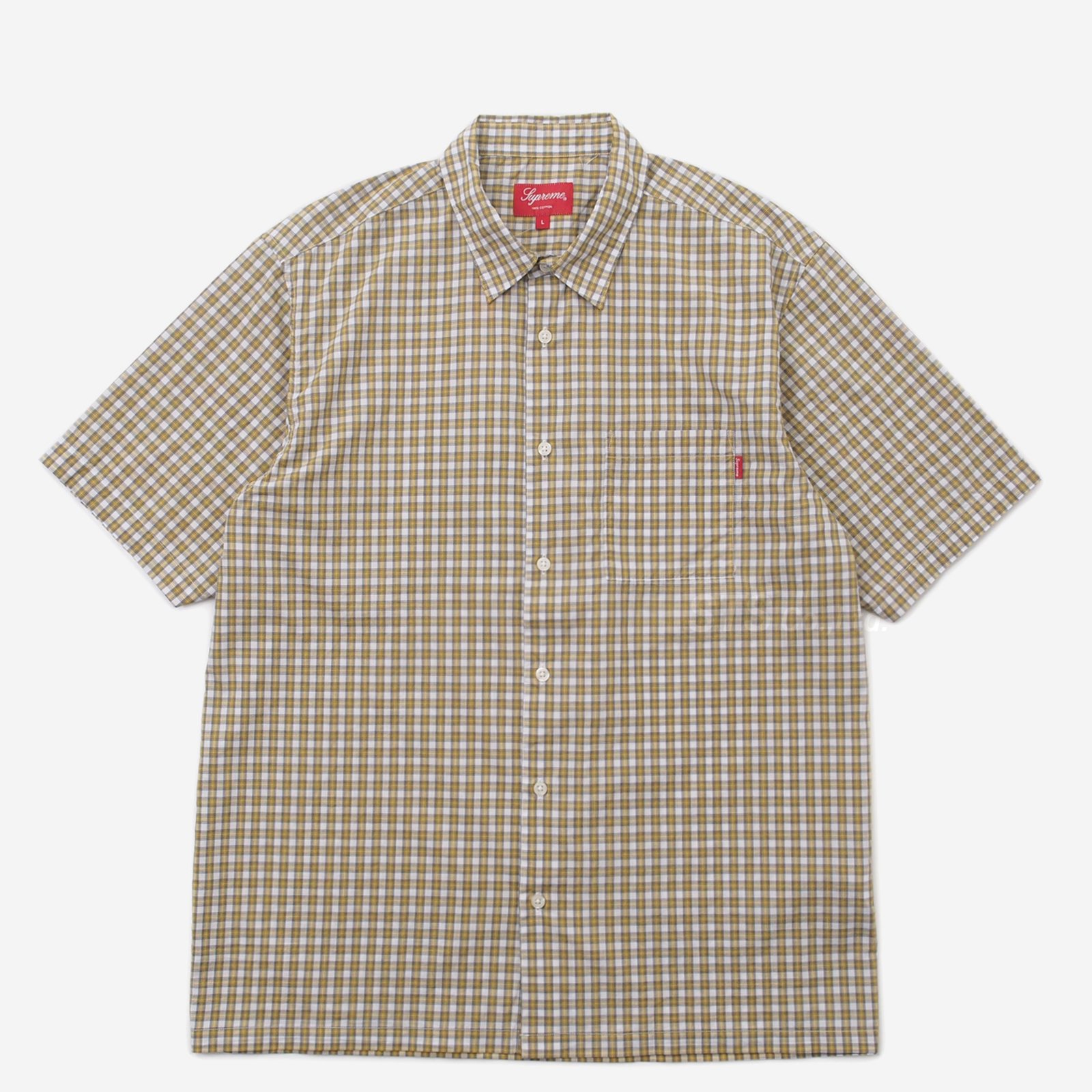 Supreme - Plaid S/S Shirt - UG.SHAFT