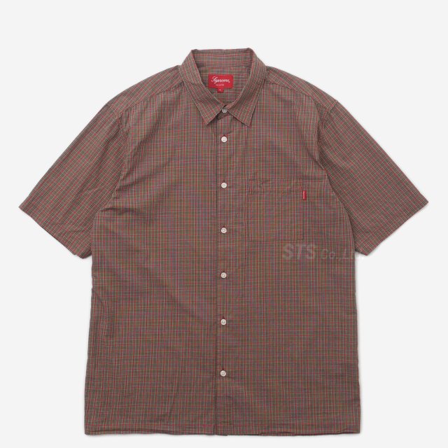 Supreme - Plaid S/S Shirt
