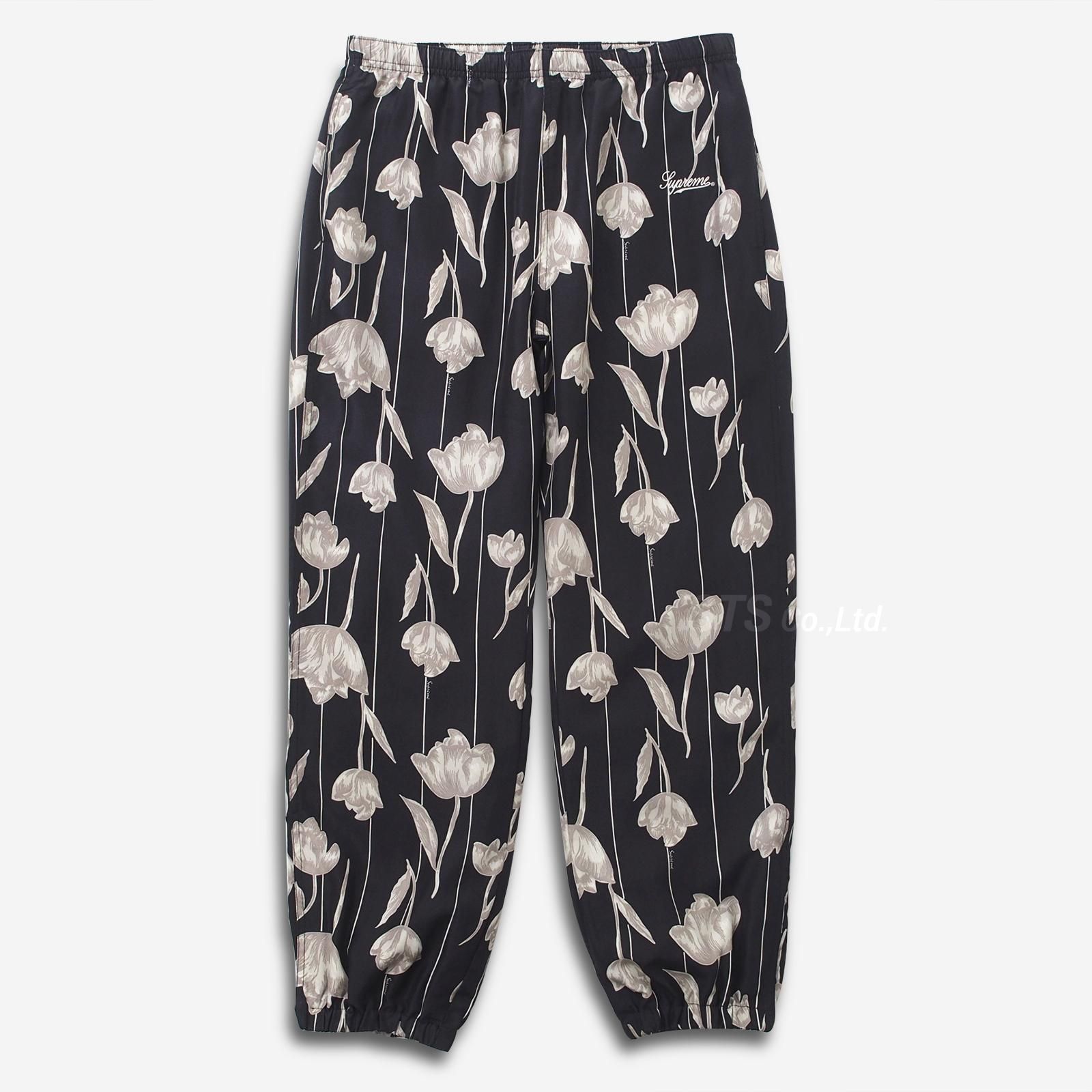 Sサイズ Supreme Floral Silk Track Pant - ワークパンツ/カーゴパンツ