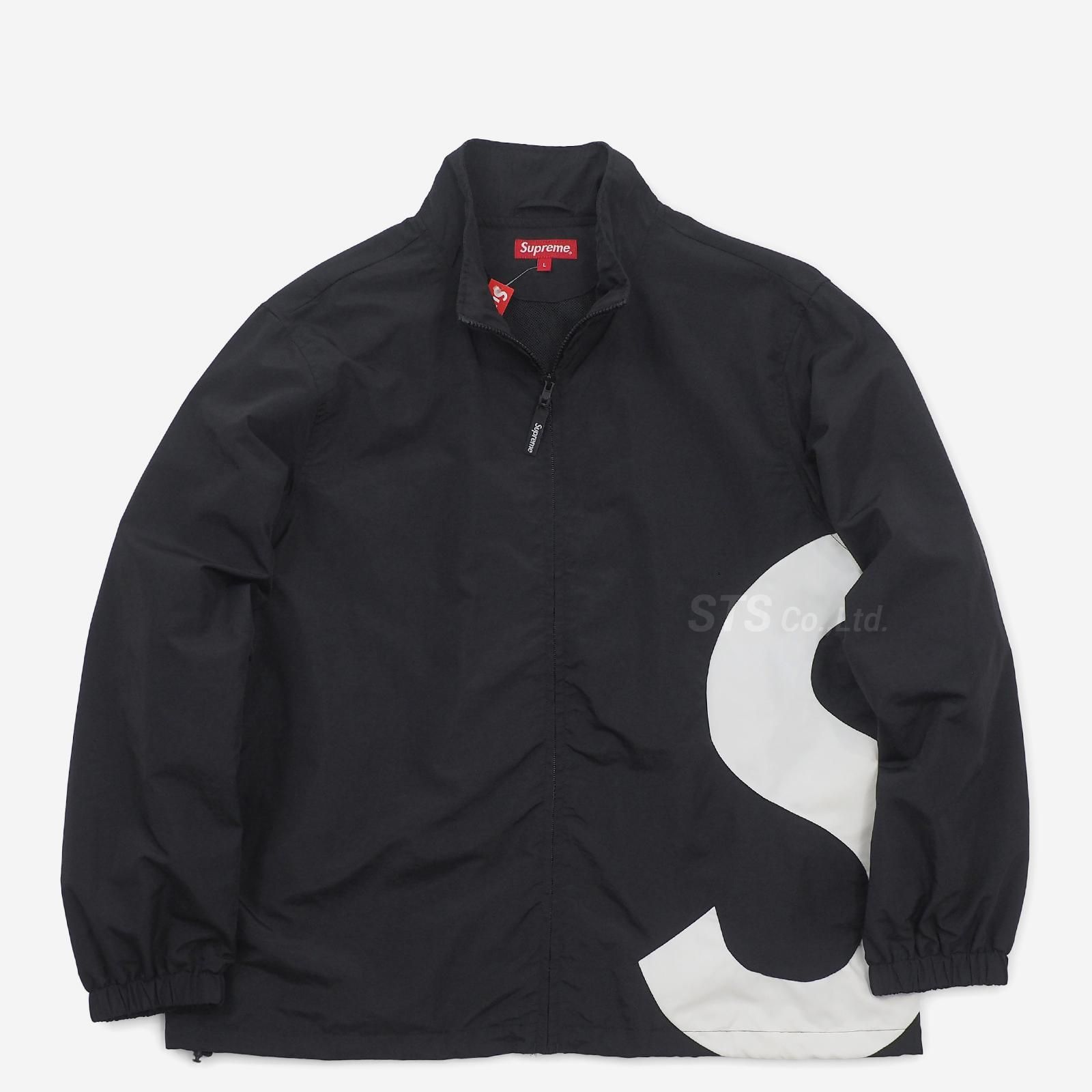 Supreme Logo Track Jacket ブラック S状態新品未使用 - ナイロンジャケット