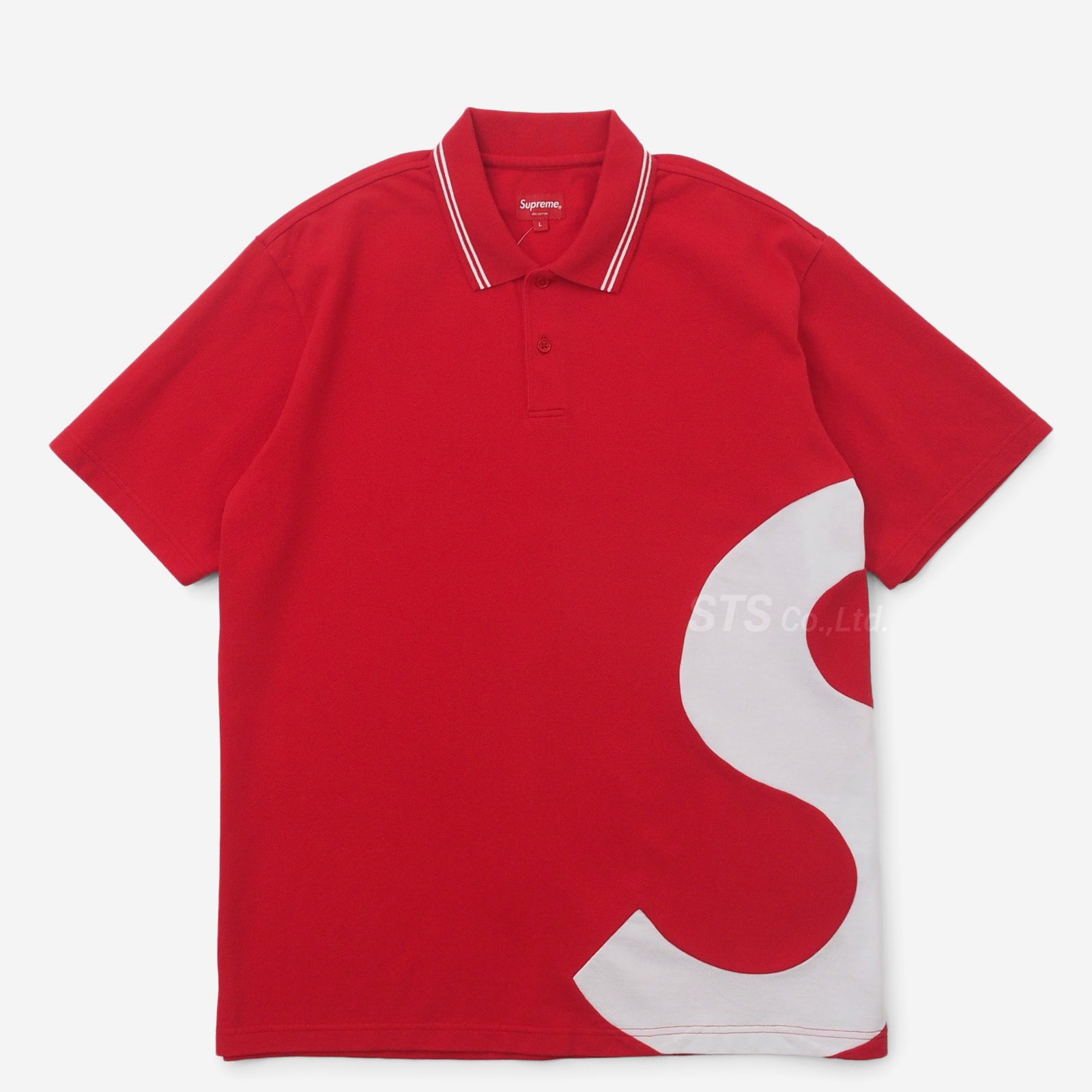 【希少カラー】S Logo Polo 赤　Mサイズ
