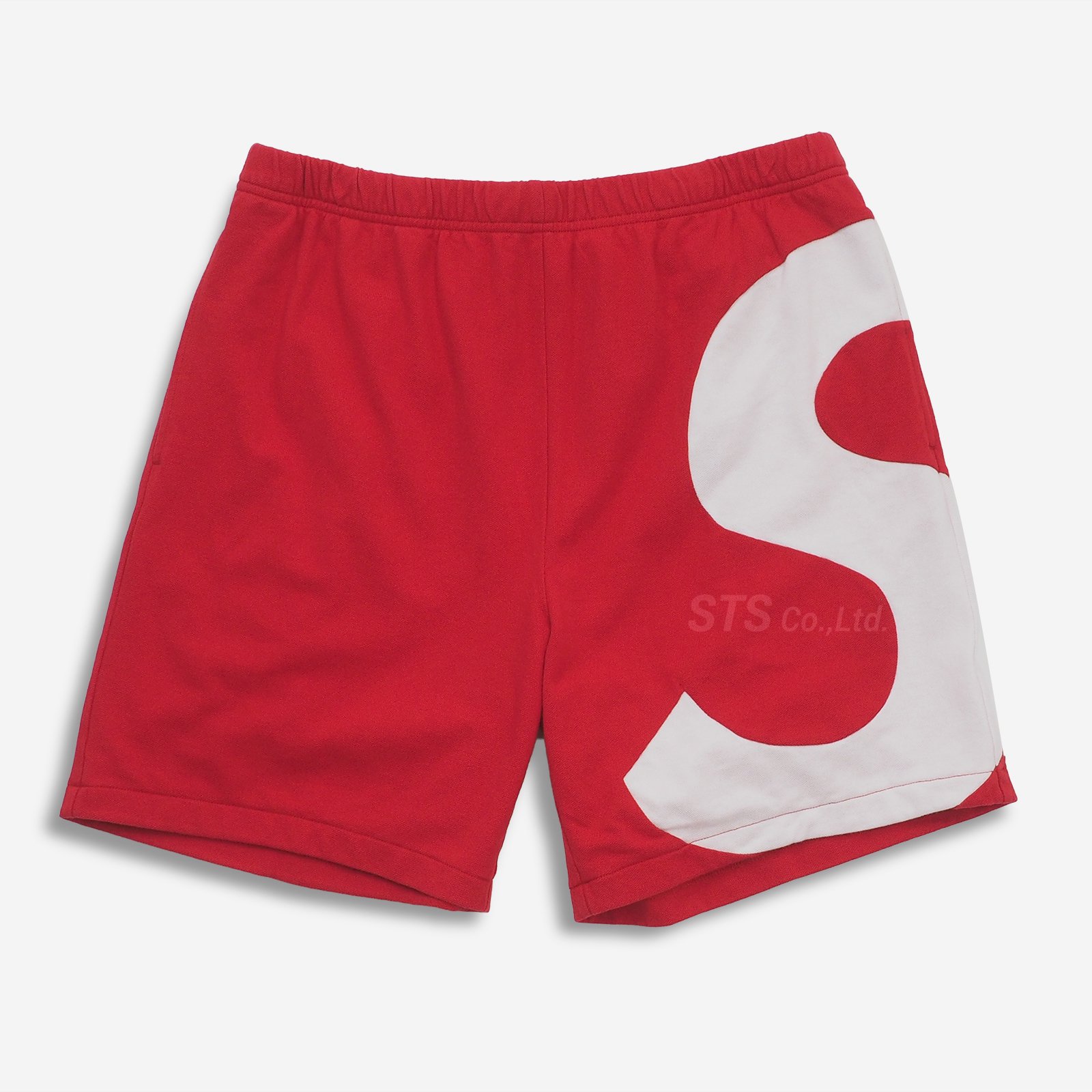 supreme S logo short red XL
