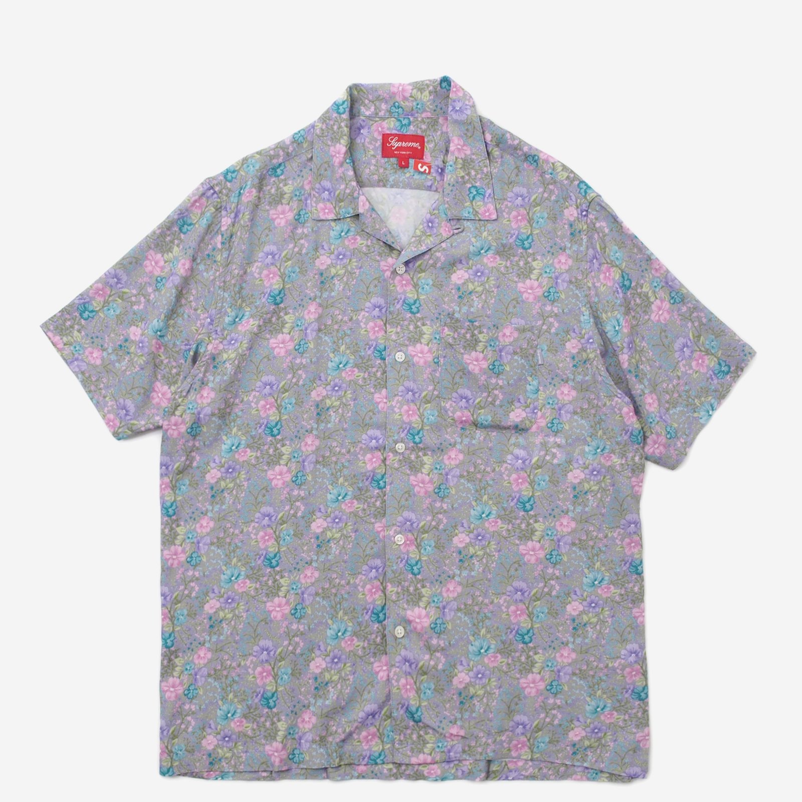 Supreme - Mini Floral Rayon S/S Shirt - UG.SHAFT