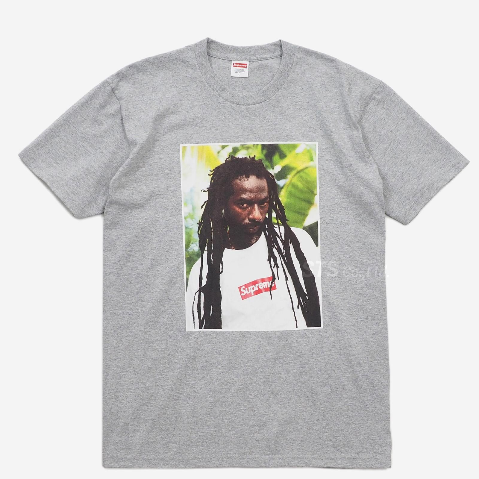 supreme Buju Banton Tee ネイビー sトップス