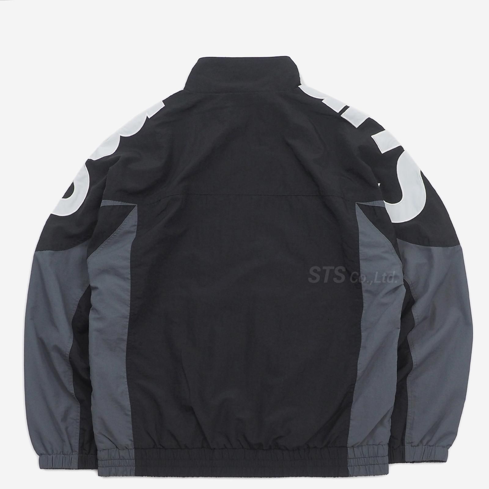 L)Supreme Shoulder Logo Track Jacket黒メンズ - navalpost.com