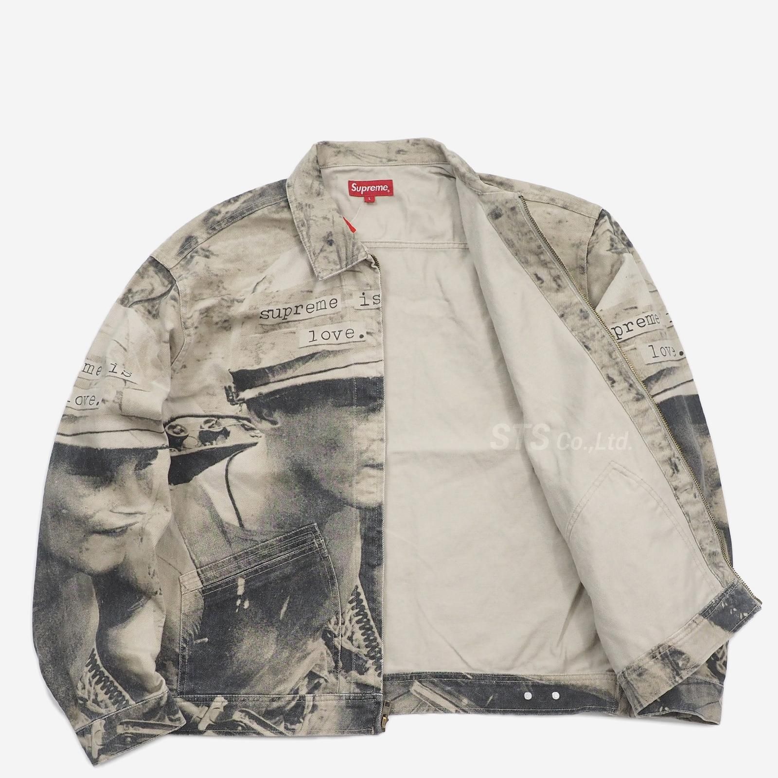 メンズ即発送！Supreme is love denim work jacket L