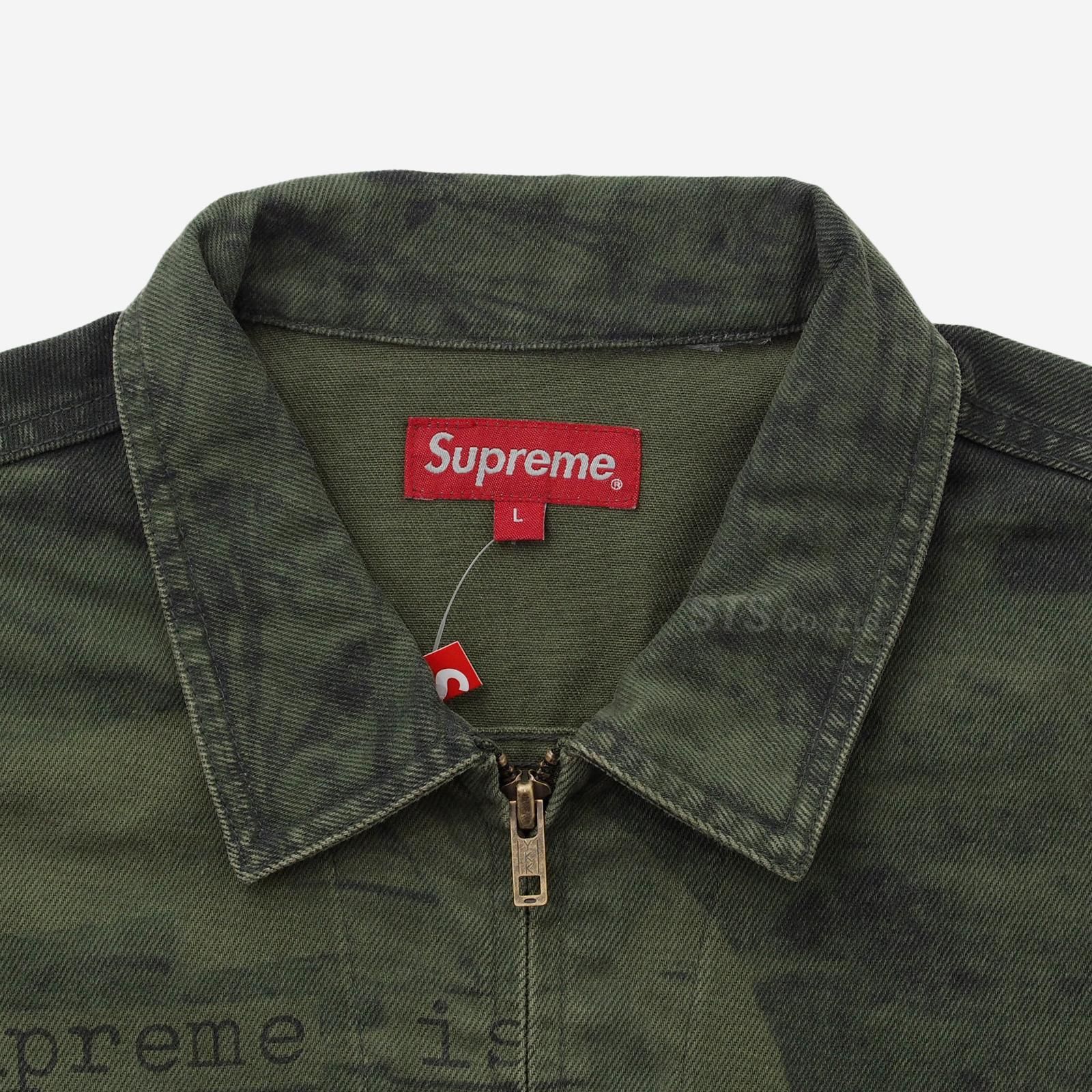 予約販売品 Fw19 Supreme Is Love Denim Work Jacket Olive S Xl ジャケット 新作saleセール30 Off Www Usmedicalfunding Com