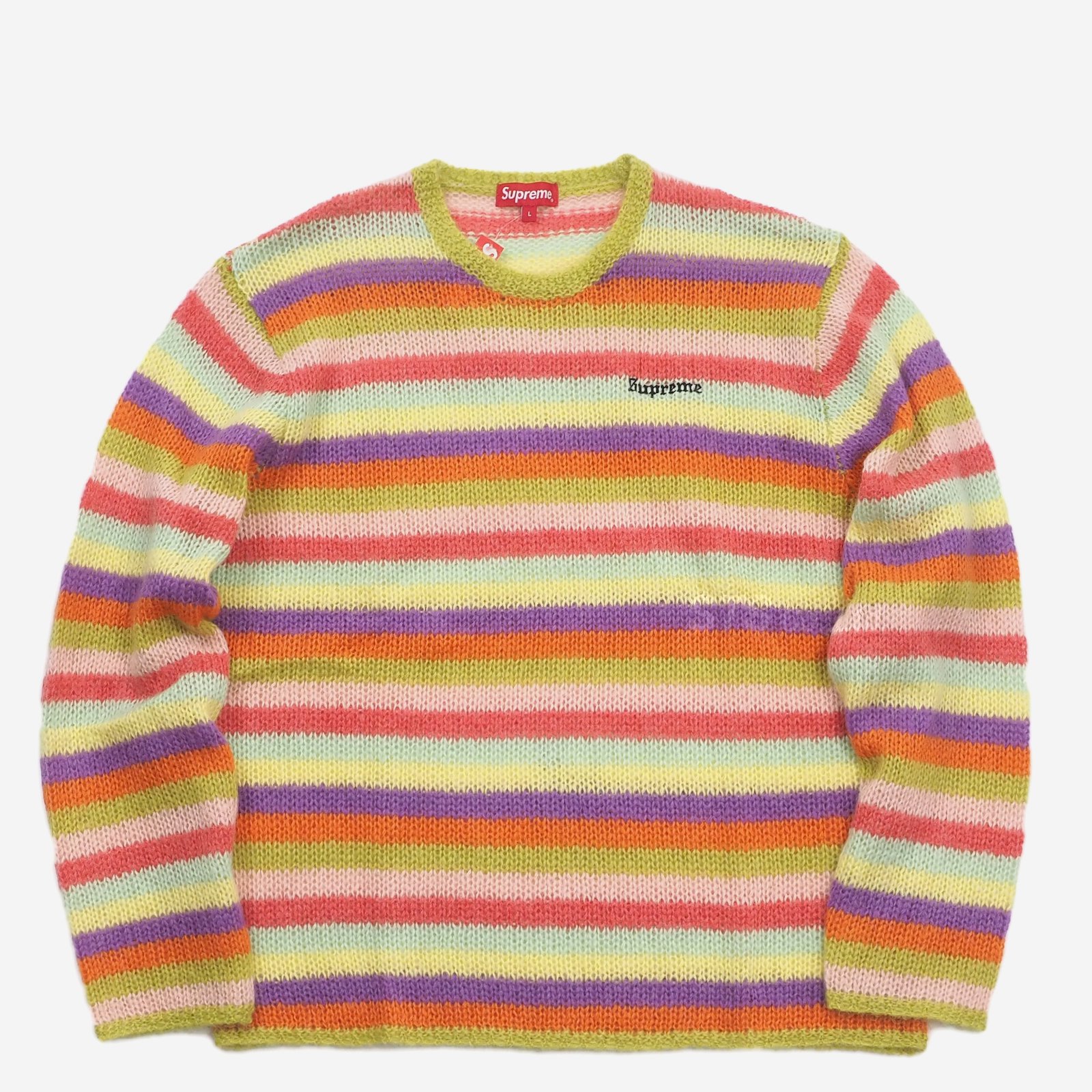 Supreme Stripe Mohair Sweater