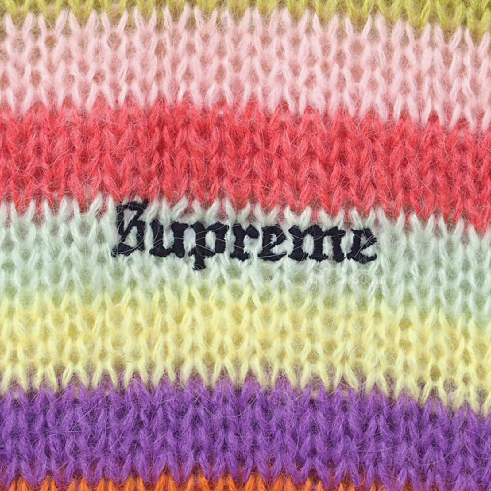 Supreme - Stripe Mohair Sweater - UG.SHAFT