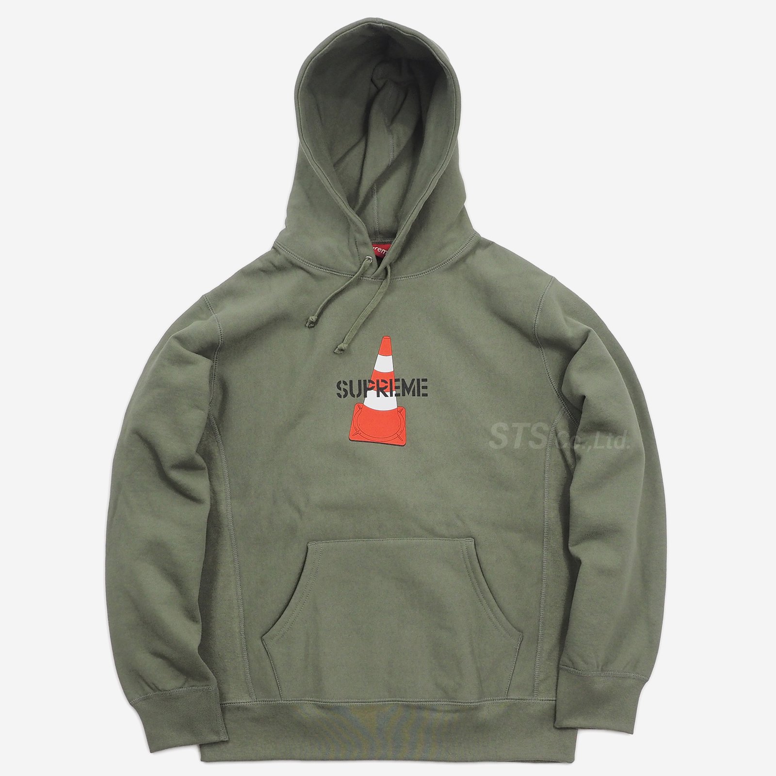 Supreme 19FW Cone Hooded Sweatshirt カーキS-