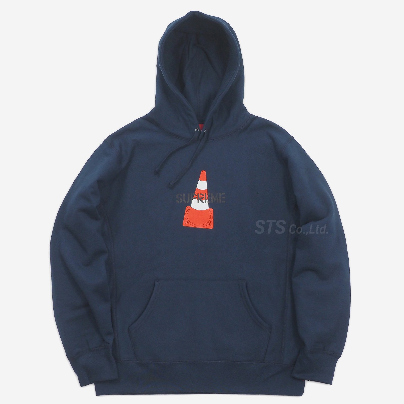 Supreme渋谷原宿付属品Supreme Cone Hooded Sweatshirt L グレーor黒