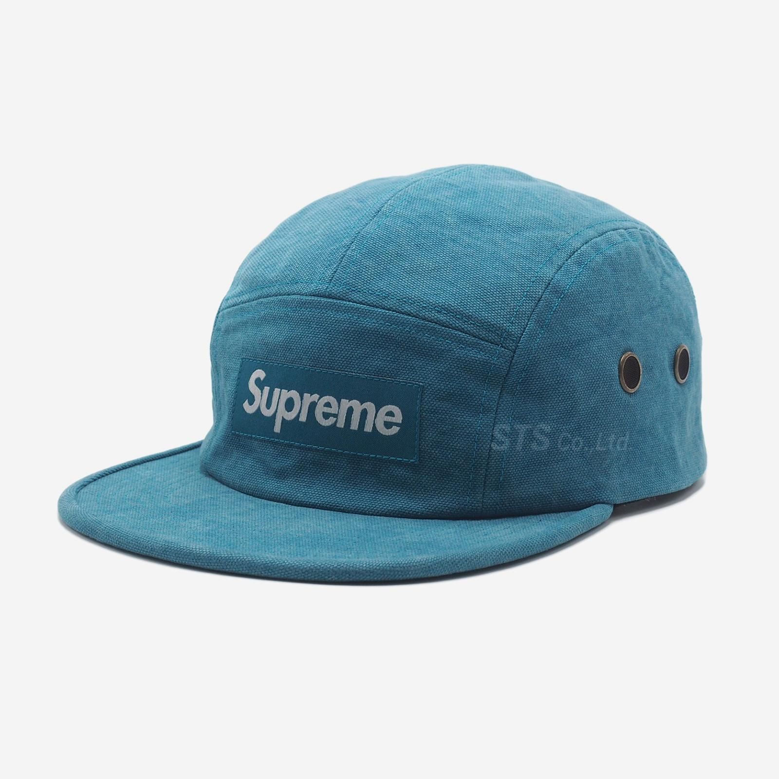 Supreme Washed Canvas Camp Cap (SS24) - $54