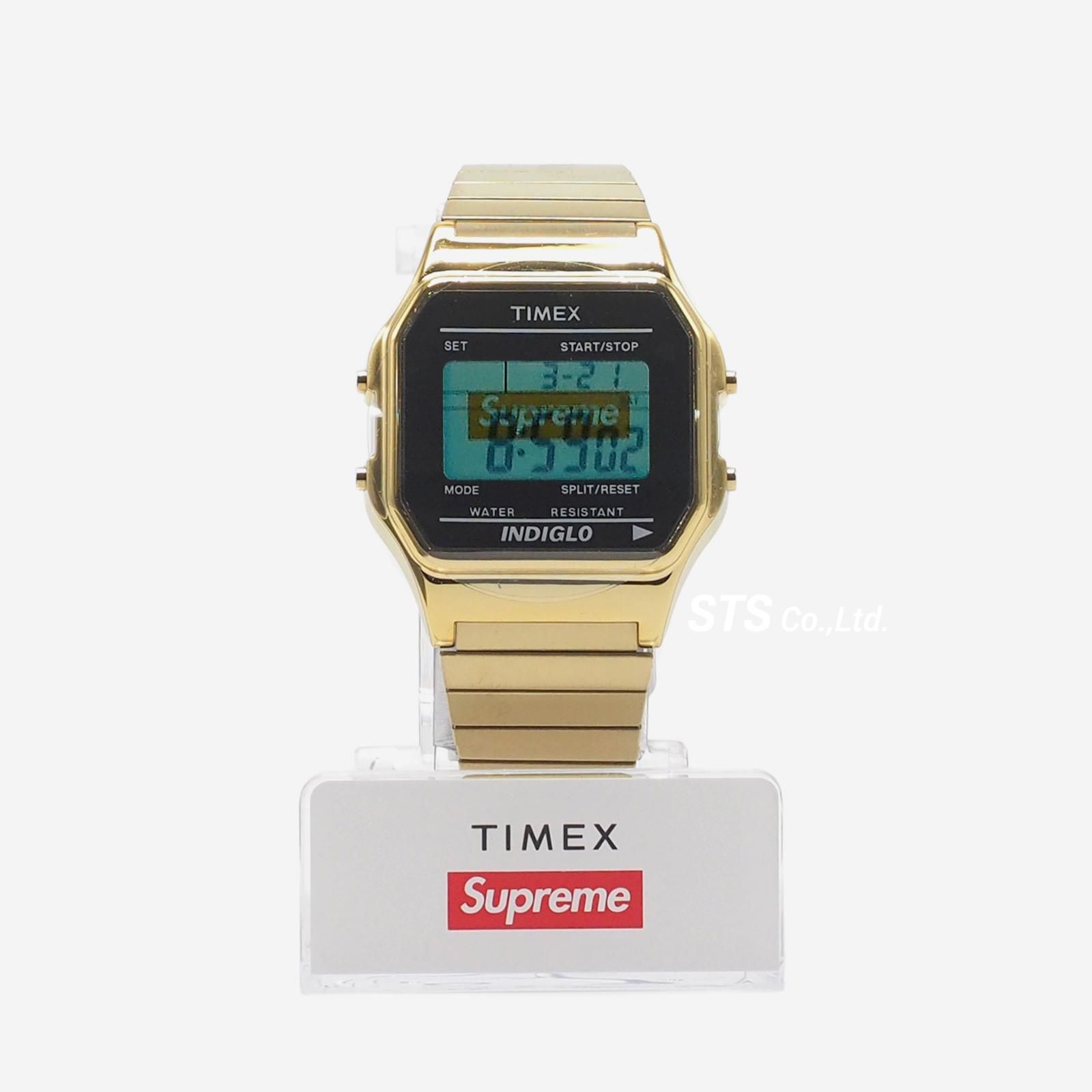 ゴールド2点売り Supreme Timex Digital Watch-