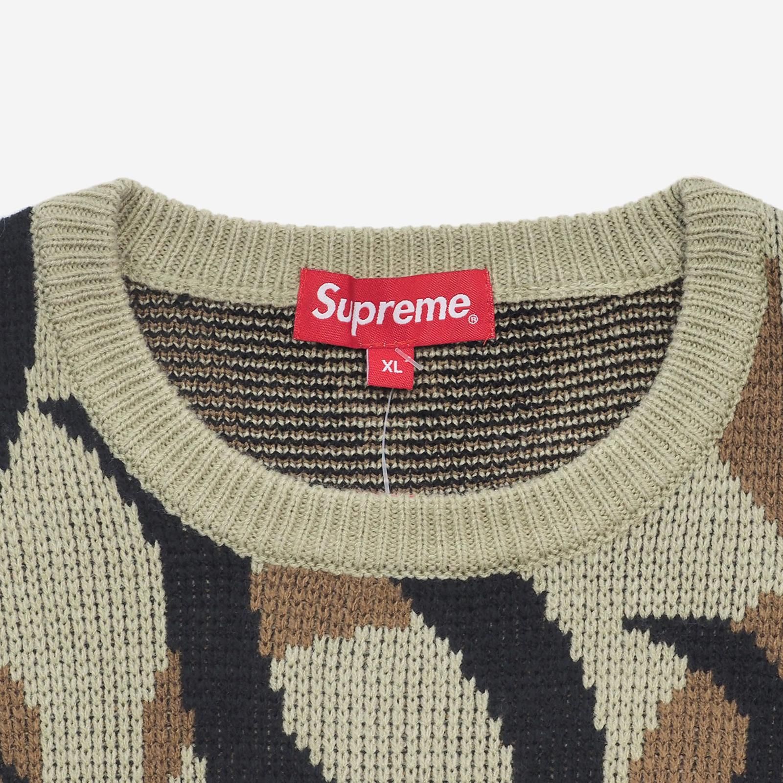 サイズM■2019AW■Supreme Tribal camo Sweater