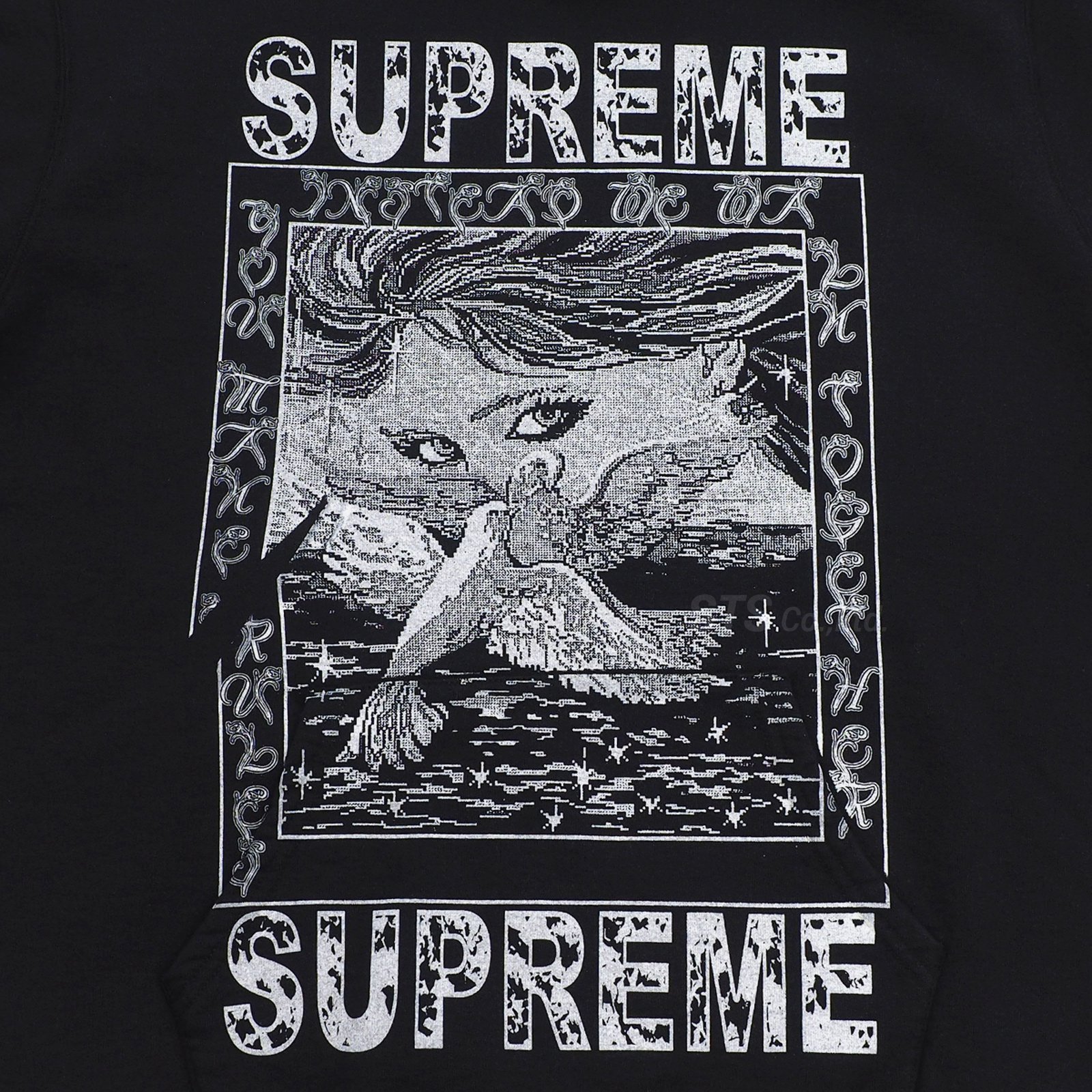 Supreme hot sale doves hoodie