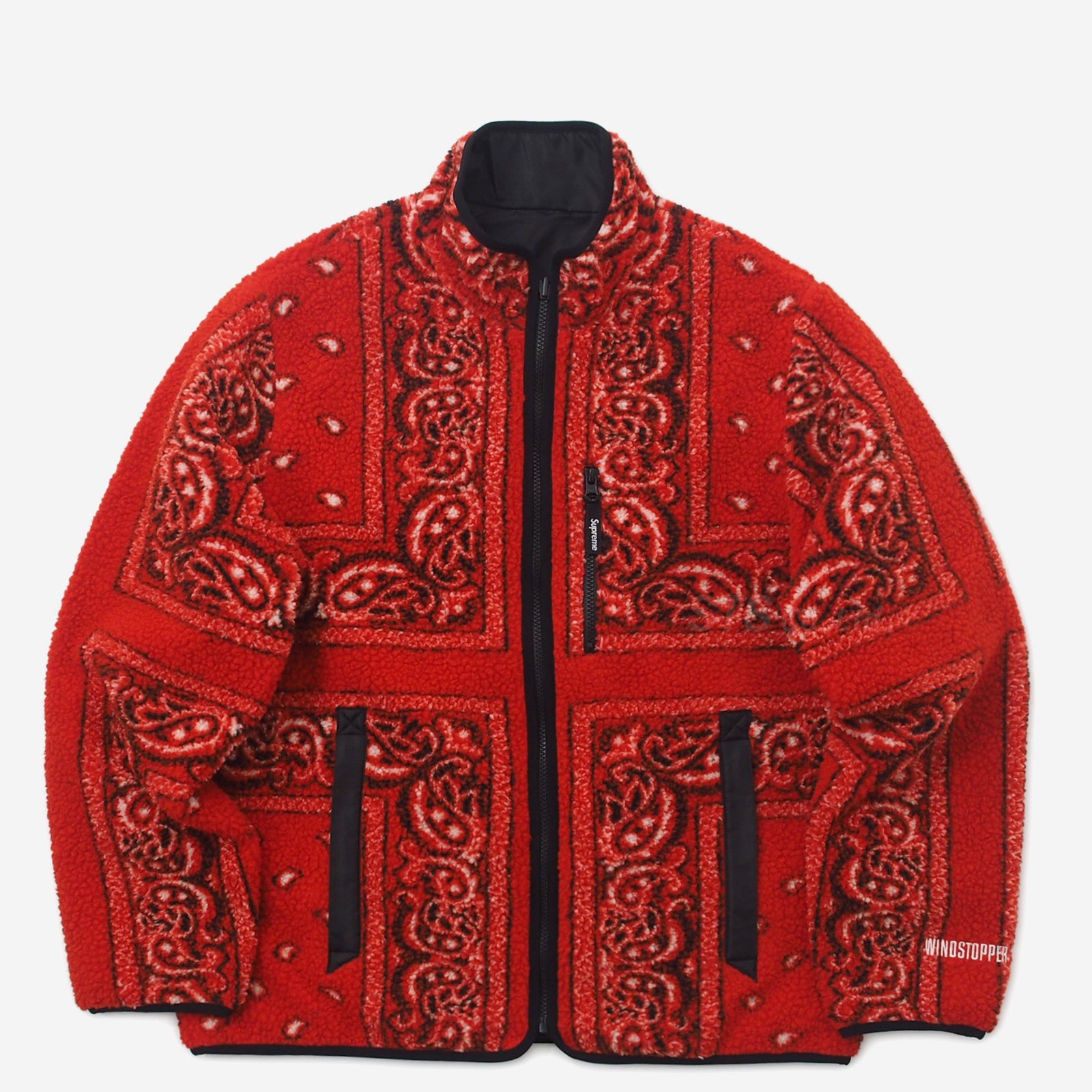 Supreme - Reversible Bandana Fleece Jacket - UG.SHAFT