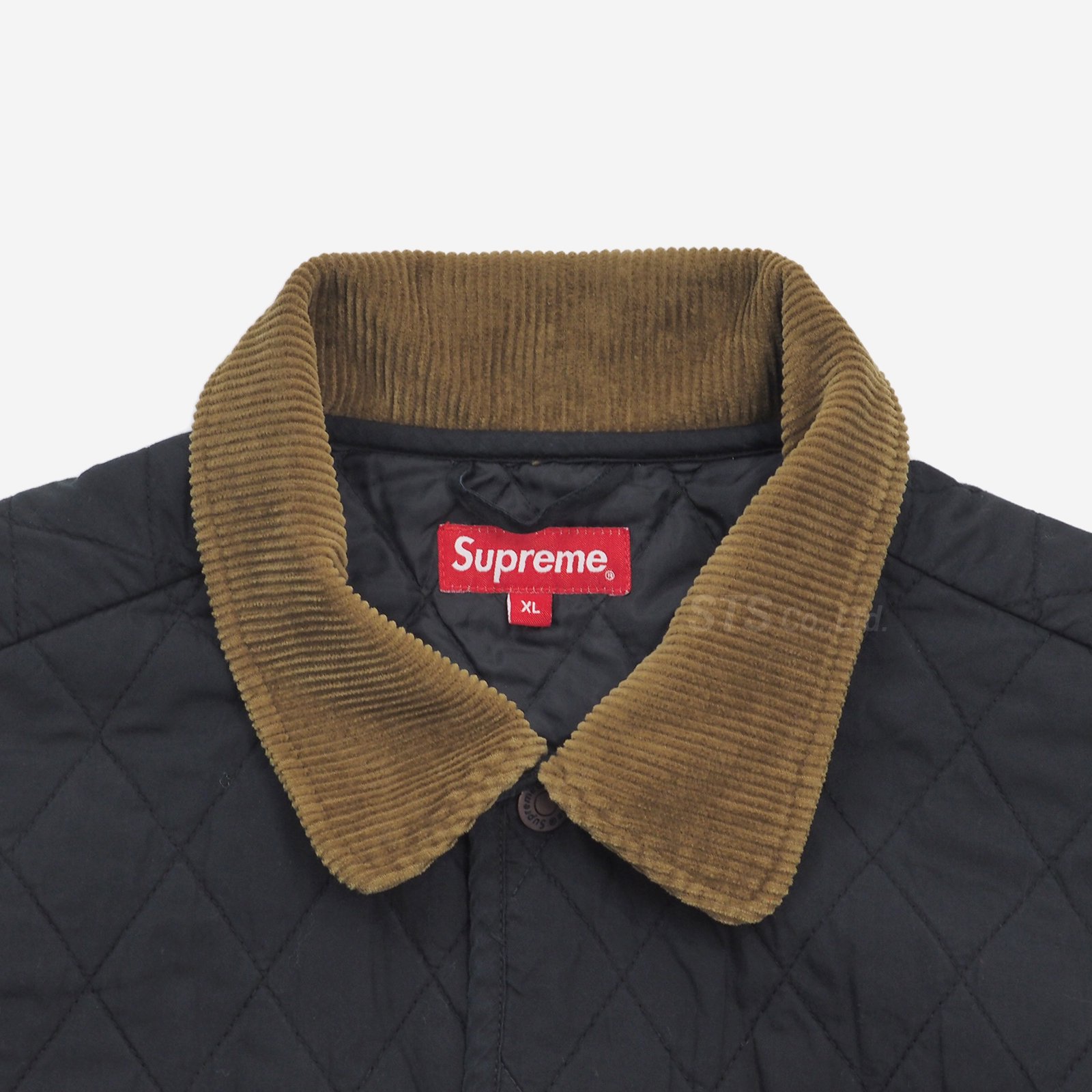 Supreme Quilted Paisley Jacket Black
