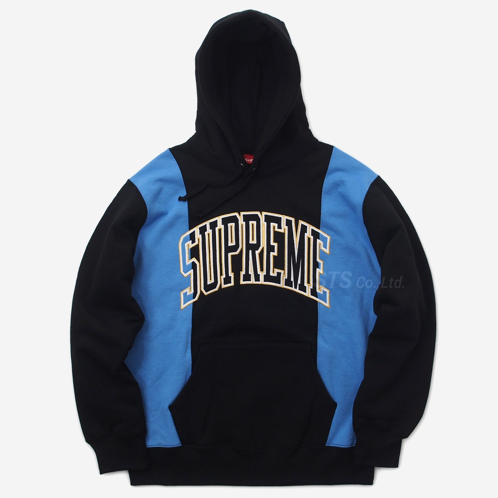XL supreme Paneled Arc Hooded Sweatshirt