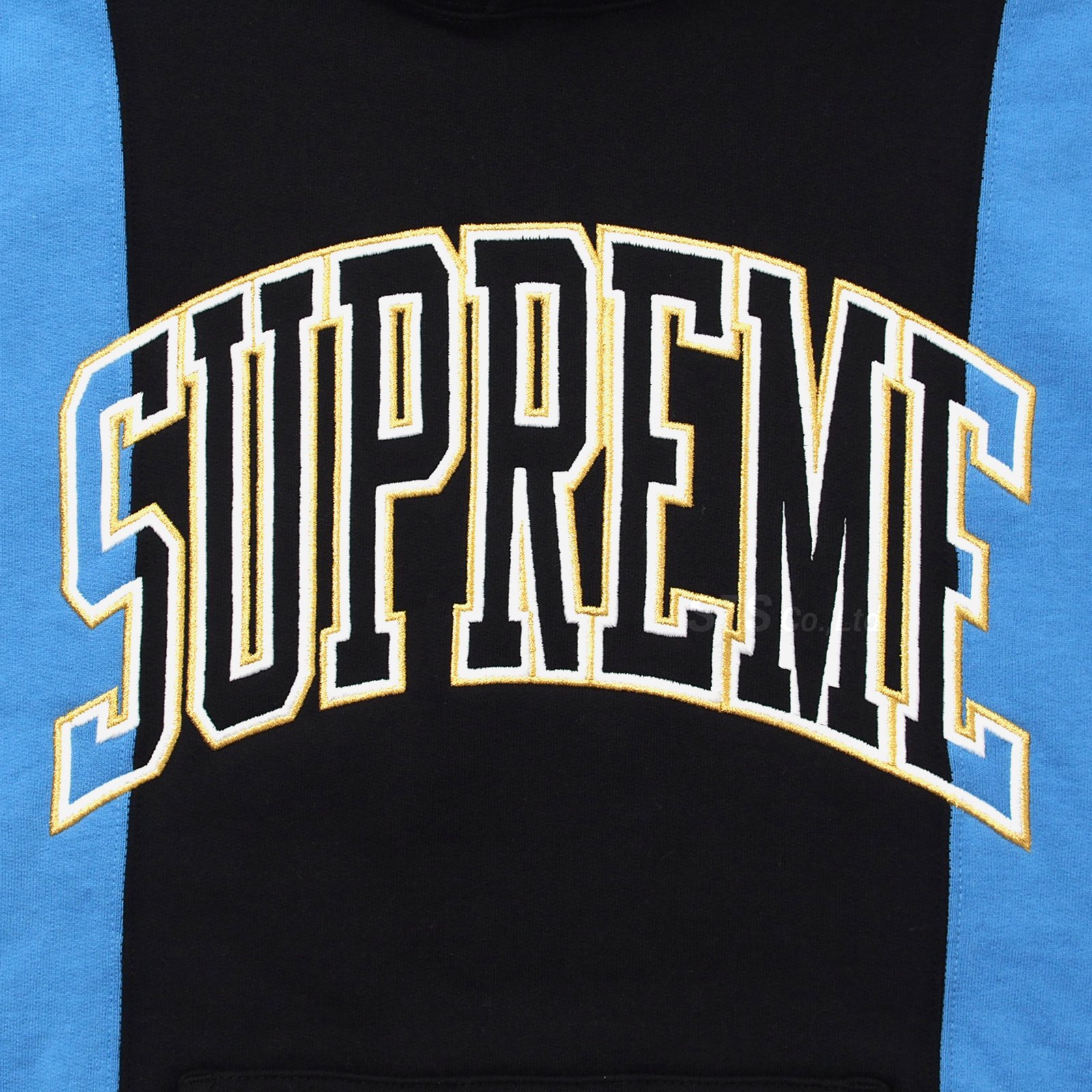 Supreme paneled arc hooded on sale sweatshirt