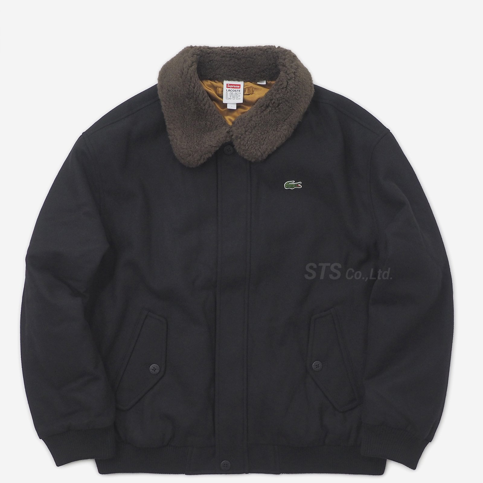 メンズsupreme lacoste wool bomber jacket  Mサイズ