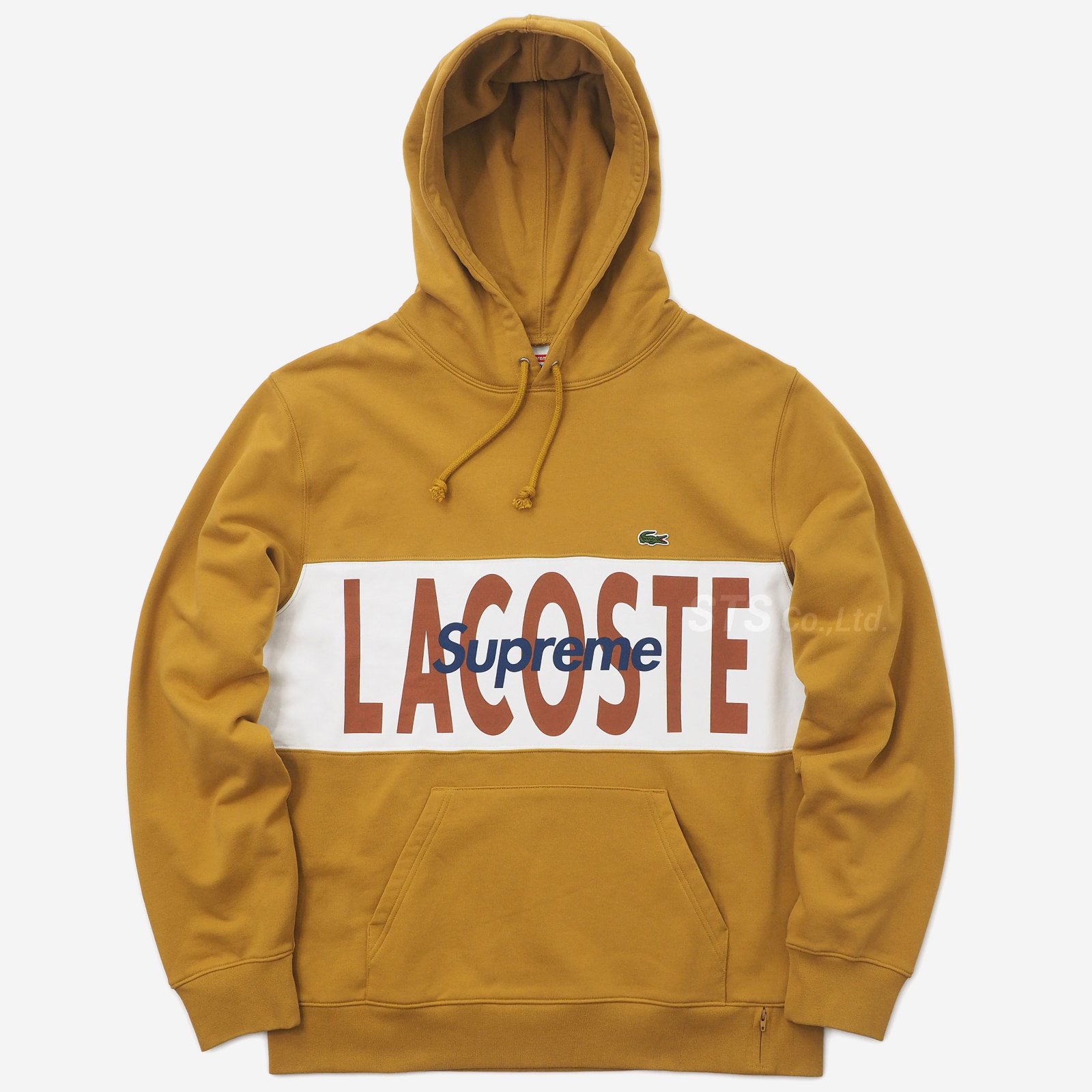 Supreme/LACOSTE Logo Panel Hooded