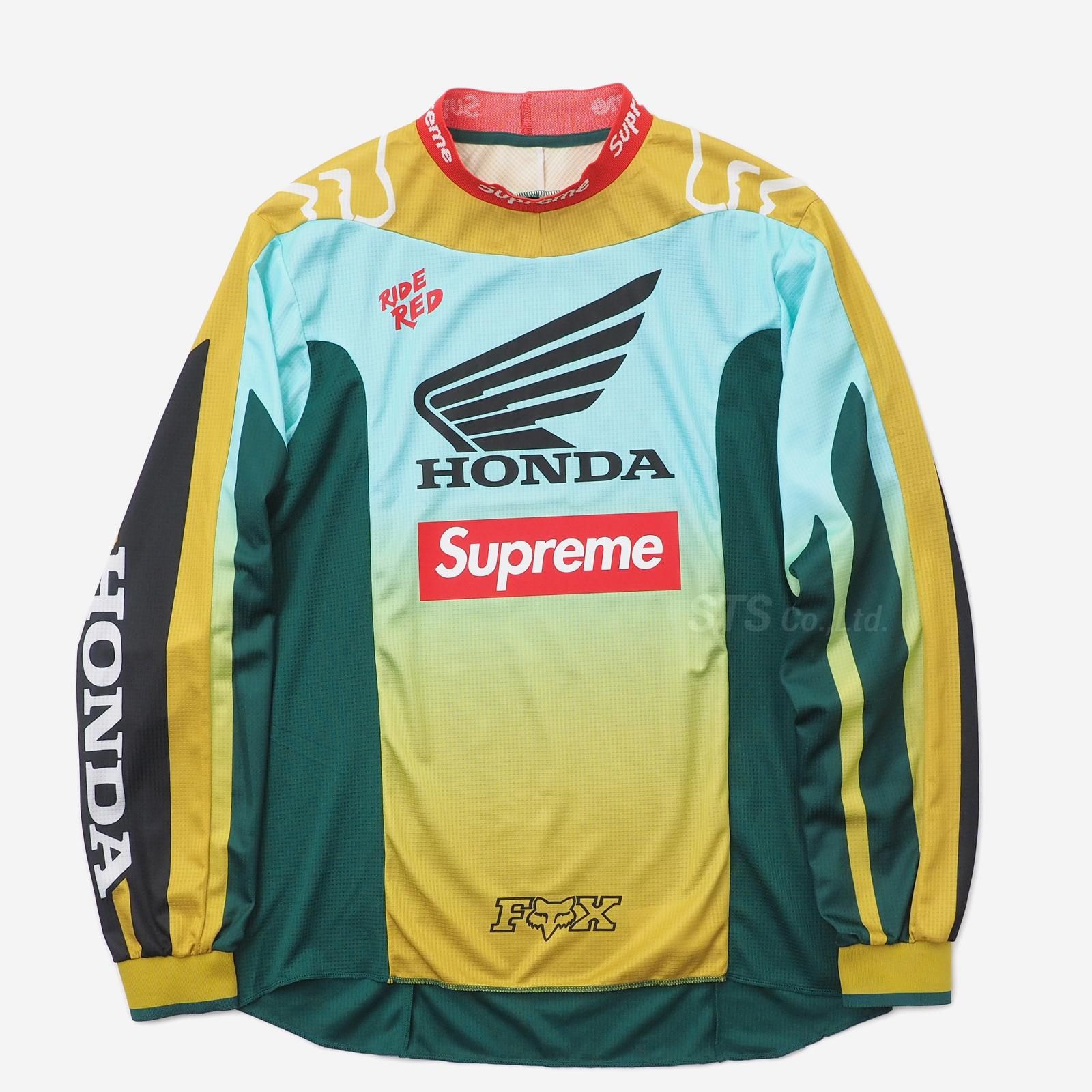 SUPREME シュプリーム 19AW×Fox Racing Moto Jersey Top ×ホンダ