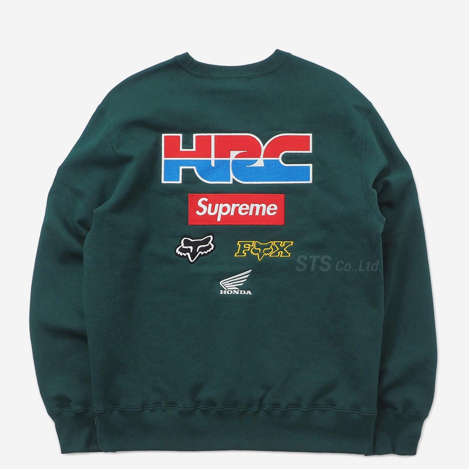 Supreme Honda Fox Racing Crewneck 新品 正規品