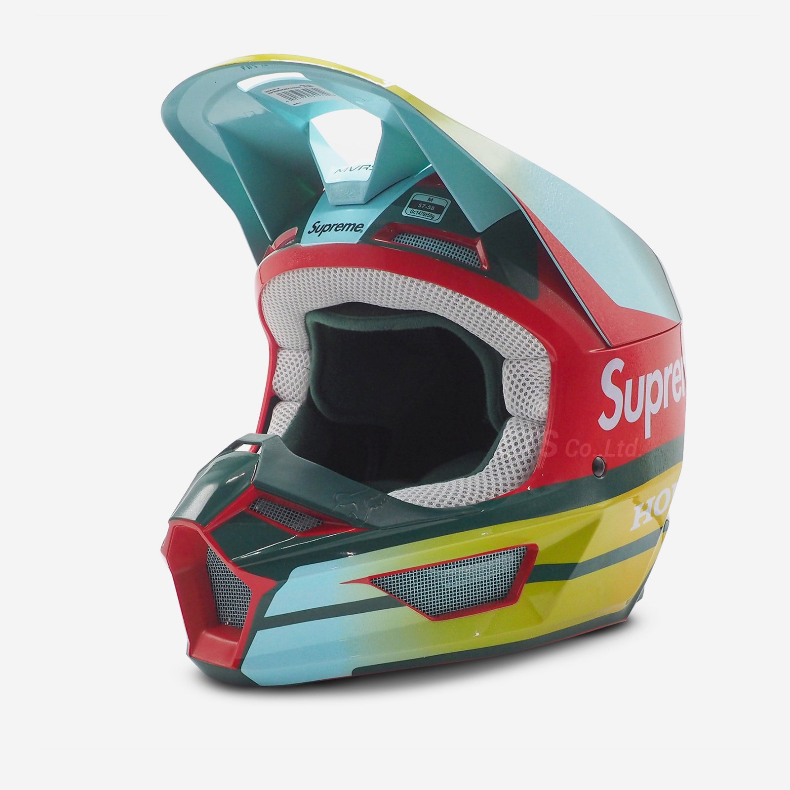 Supreme Honda Fox Racing V1 Helmet   L