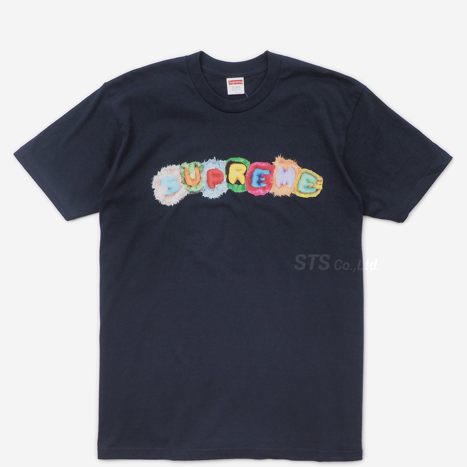 supreme Pillows Tee Dusty Teal 納品書ステッカー付