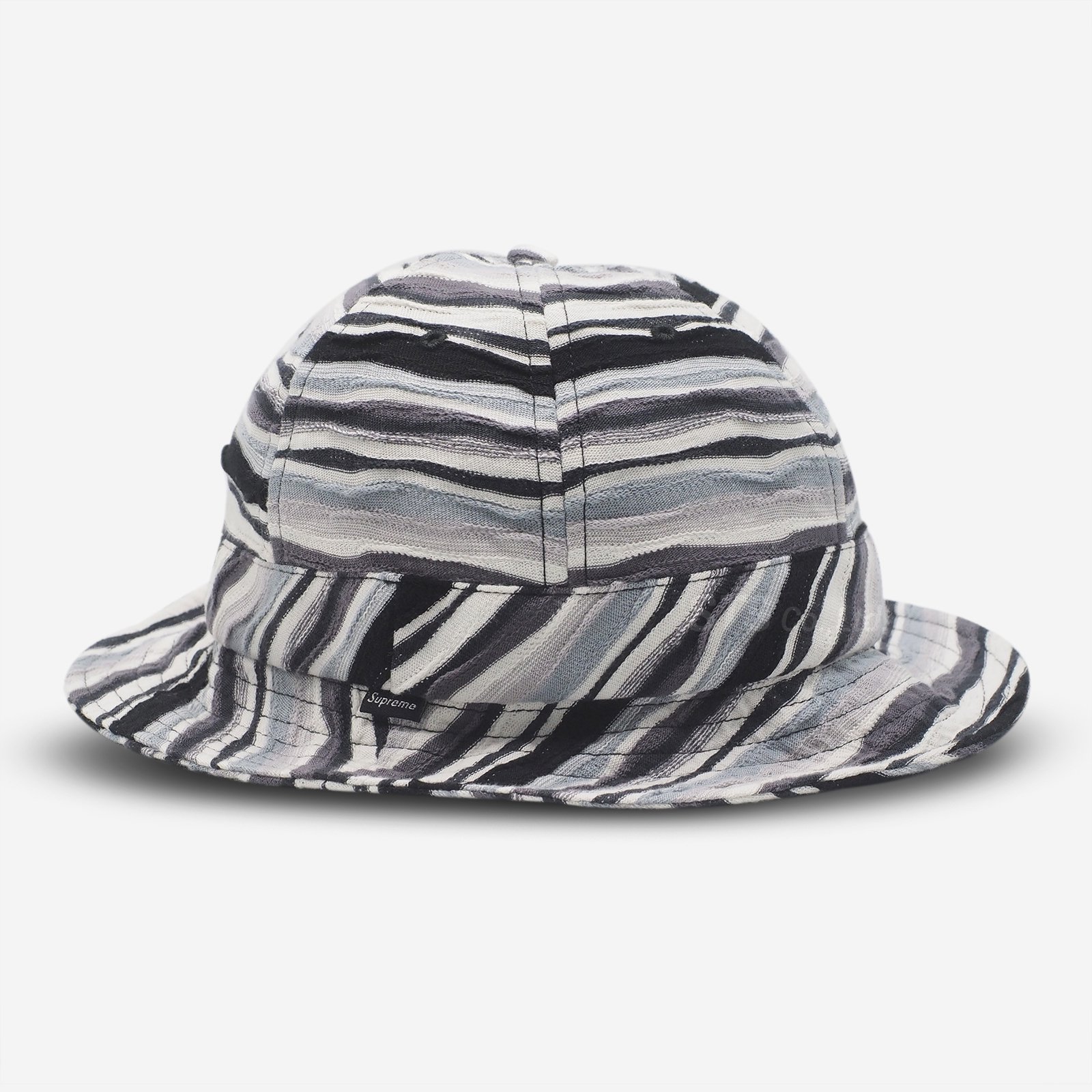 Supreme - Textured Stripe Bell Hat - UG.SHAFT