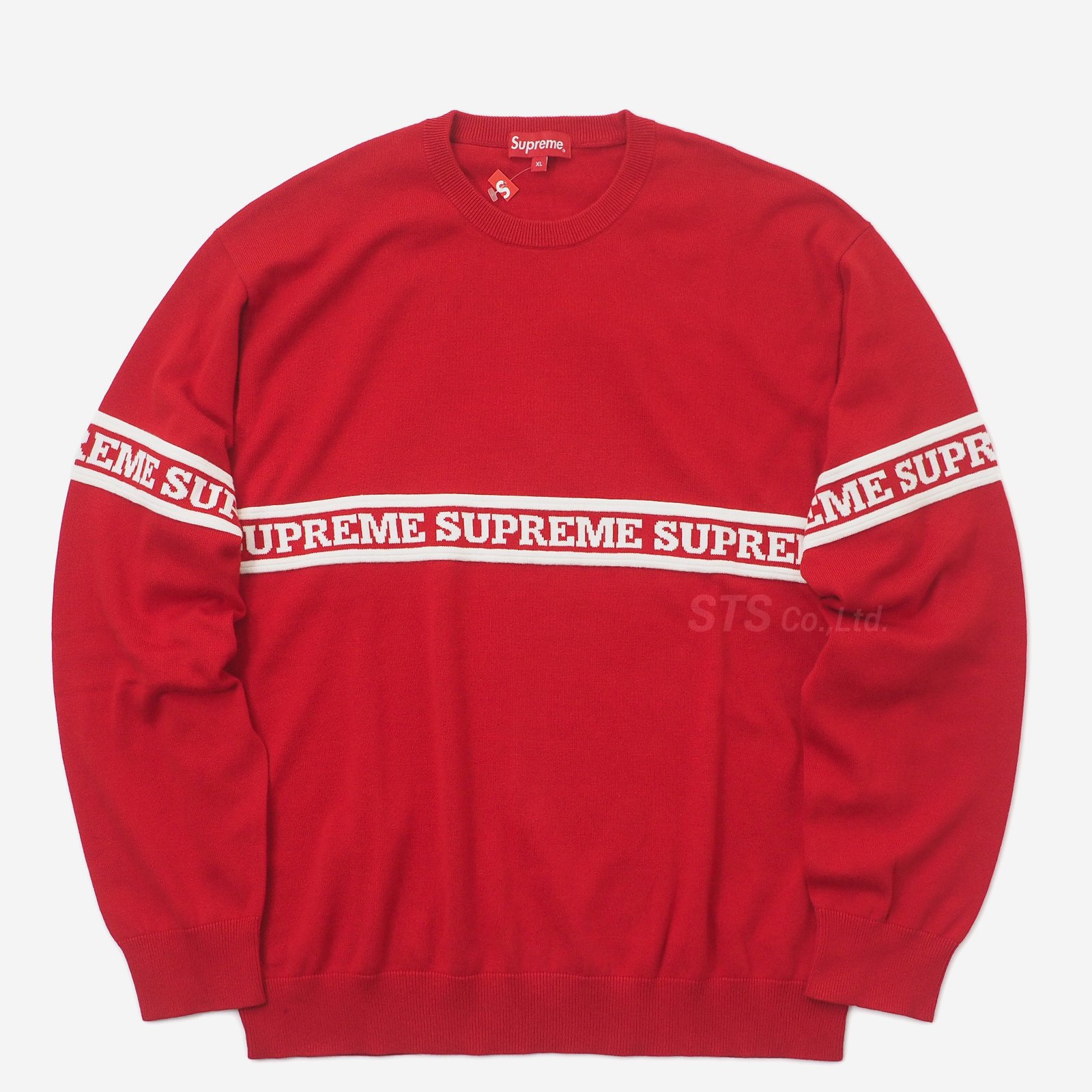 Supreme - Logo Stripe Knit Top - UG.SHAFT