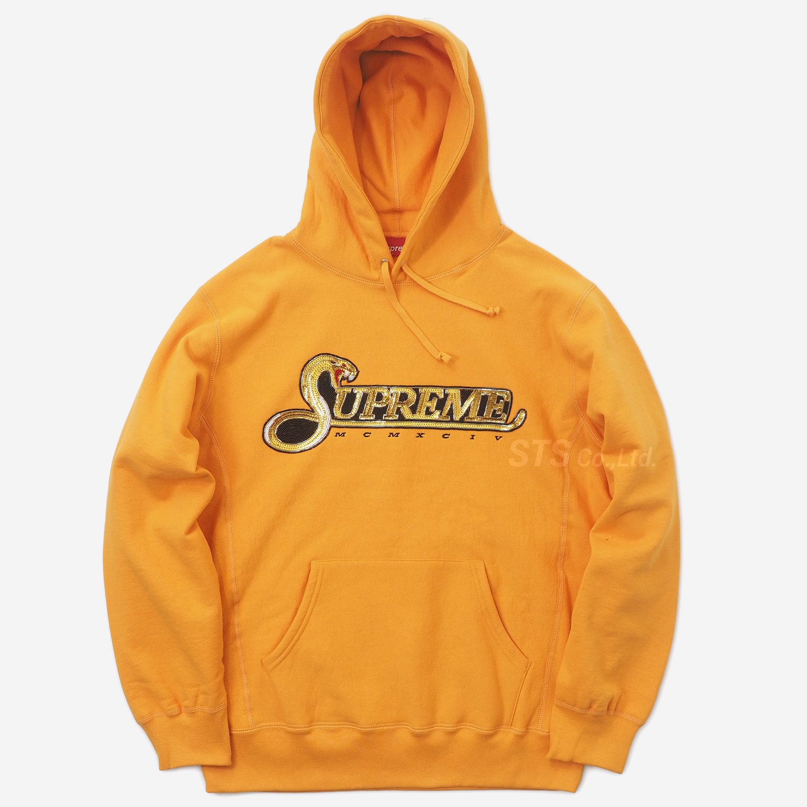 Supreme - Sequin Viper Hooded Sweatshirt - UG.SHAFT