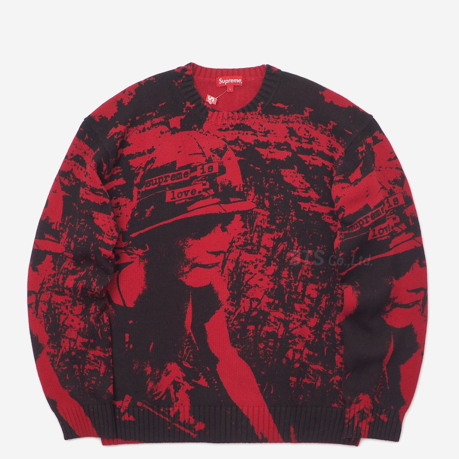 Supreme is love sweater シュプリーム セーター M