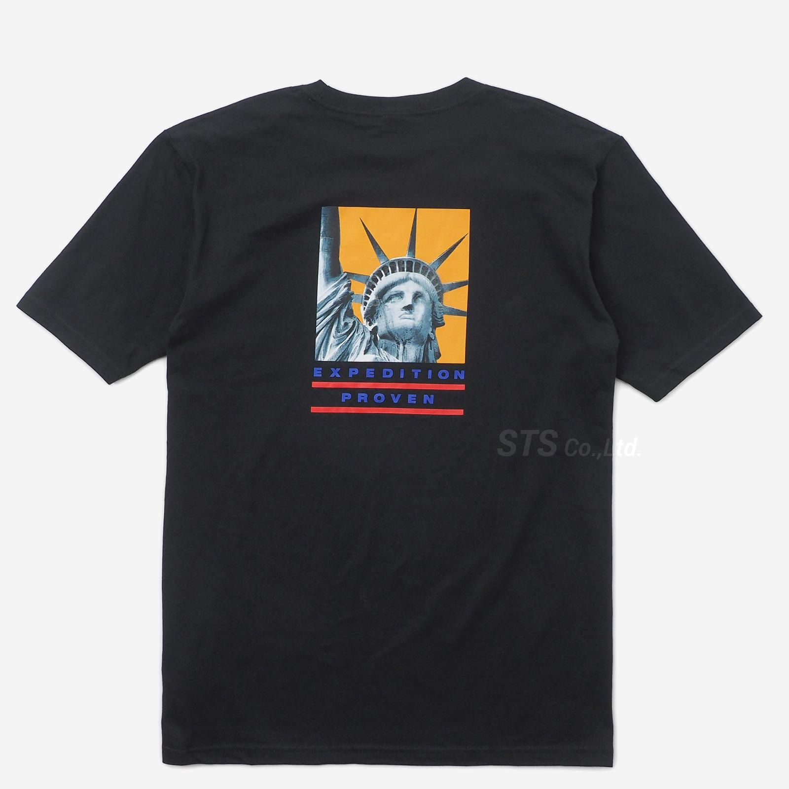 supreme Statue of Liberty tee north face